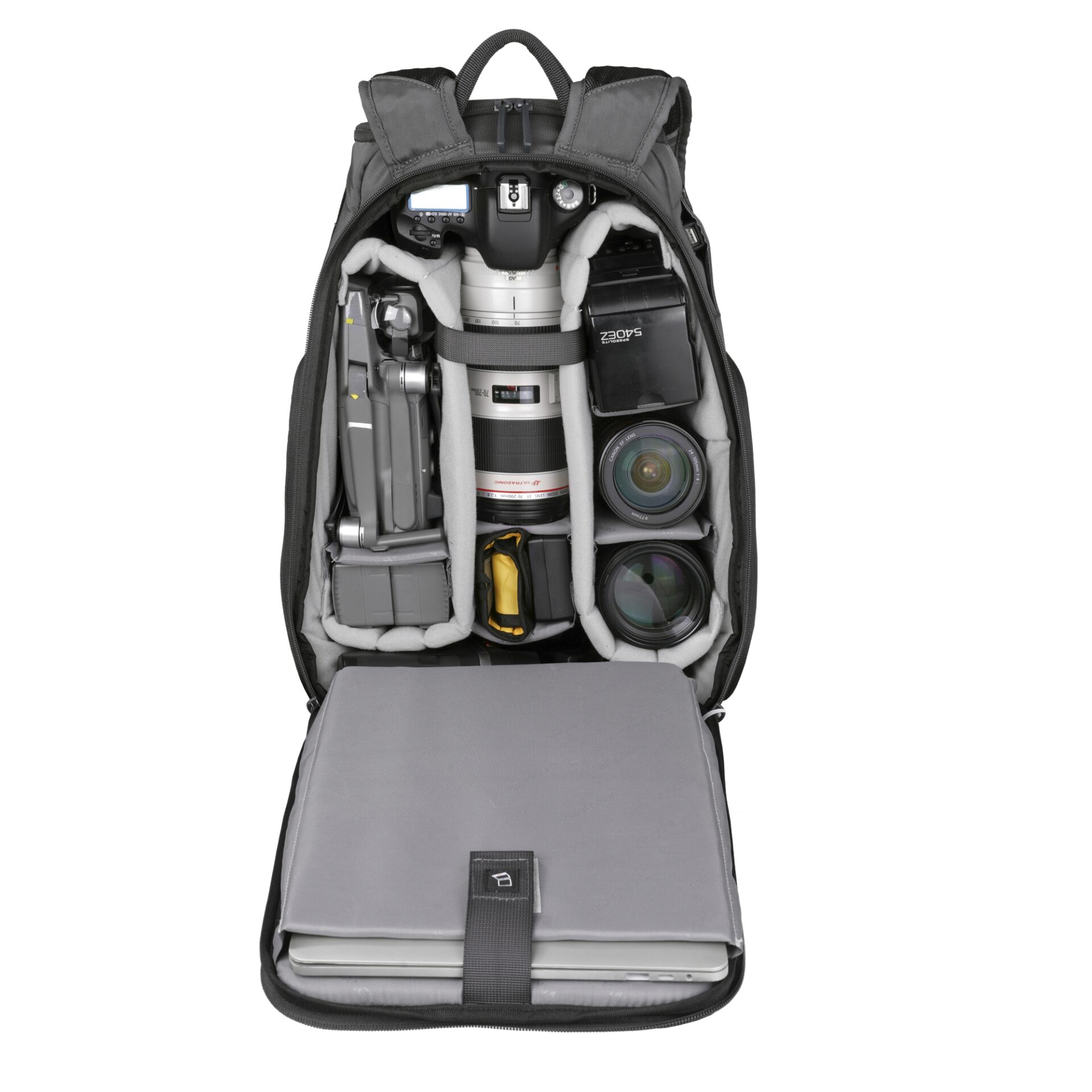 Vanguard VEO Adaptor R48 grey Backpack with USB-A