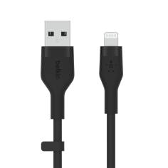 Belkin Flex Lightning/USB-A 1m mfi cert., black CAA008bt1MBK 2