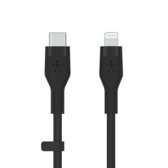 Belkin Flex Lightning/USB-C 15W 3m, mfi, 15W, black CAA009bt 2