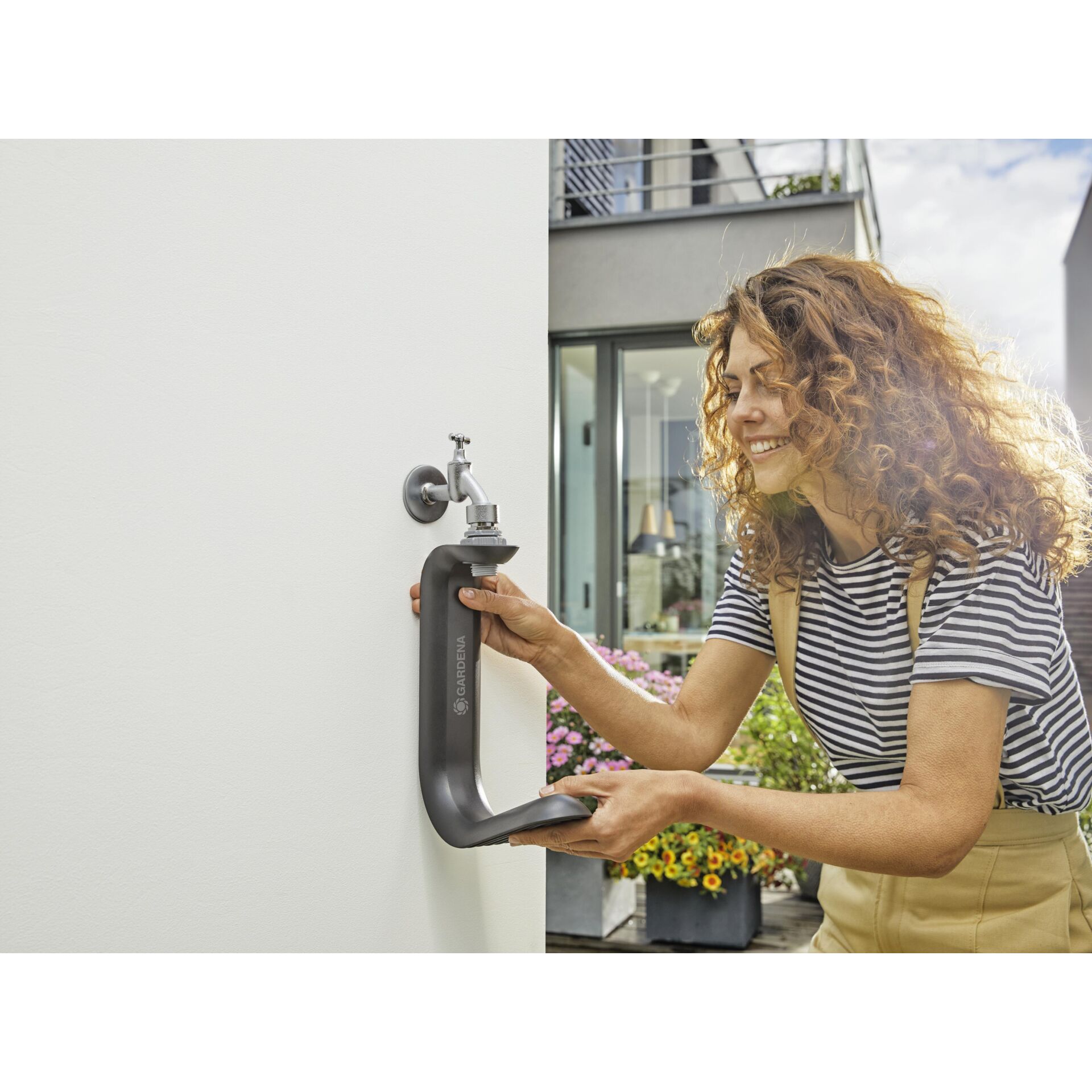 Gardena Liano TapFix Schlauchaufbewahrung