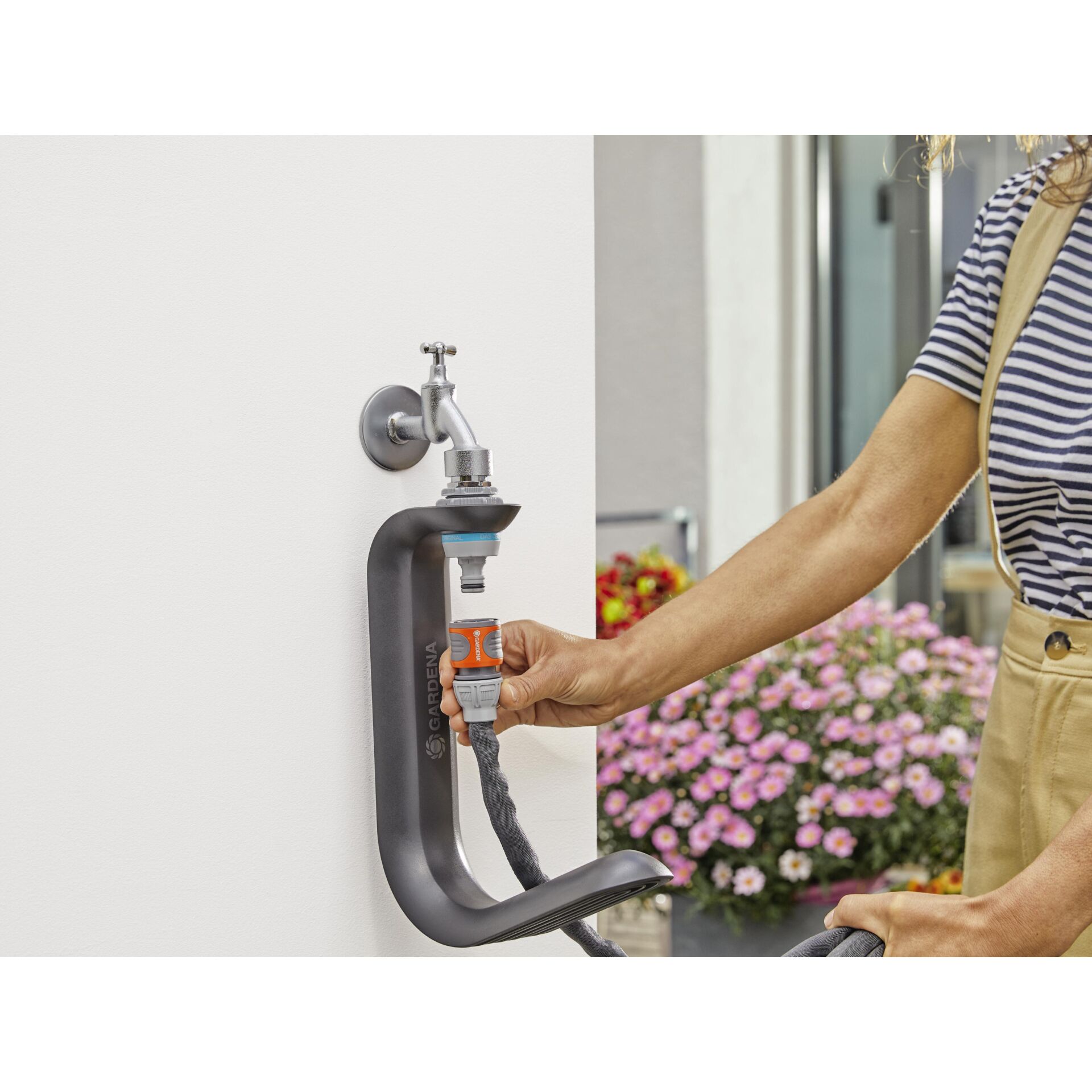 Gardena Liano TapFix Schlauchaufbewahrung
