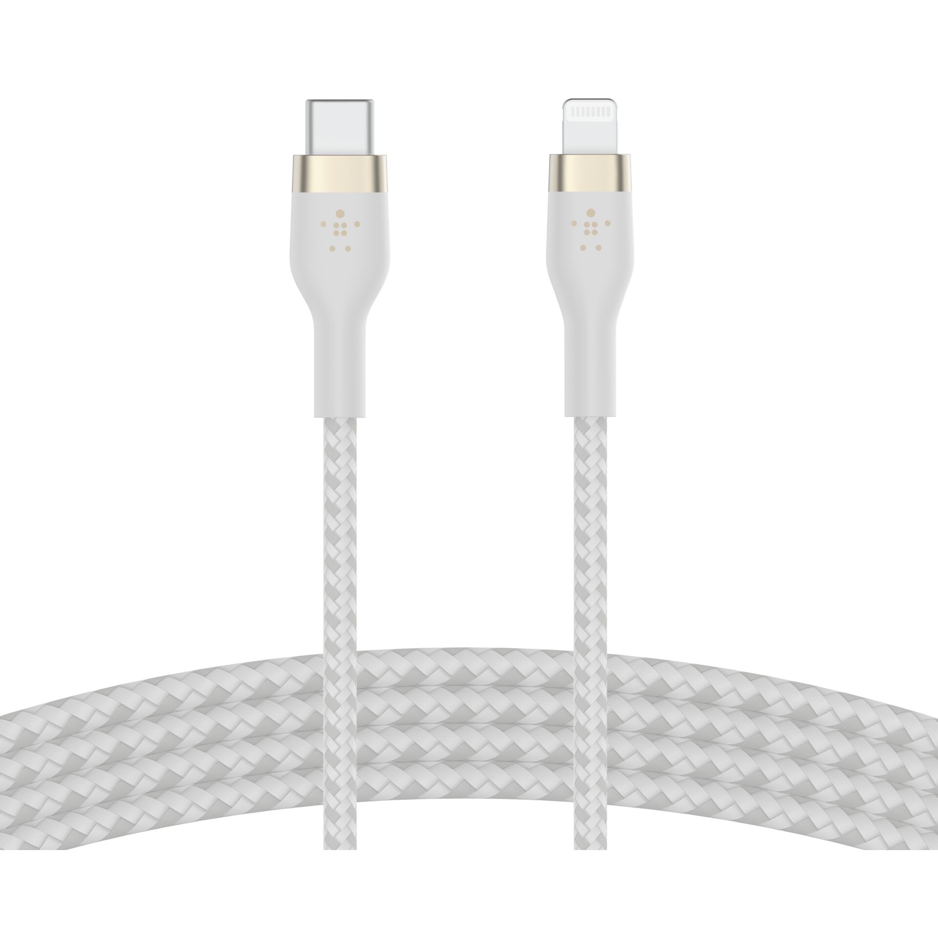 Belkin Flex Lightning/USB-C 15W 2m mfi.zert. weiß   CAA011bt