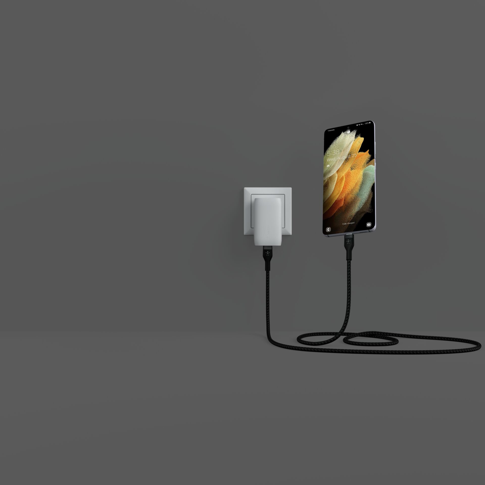 Belkin Flex USB-C/USB-C bis 60W 1m, schwarz         CAB011bt