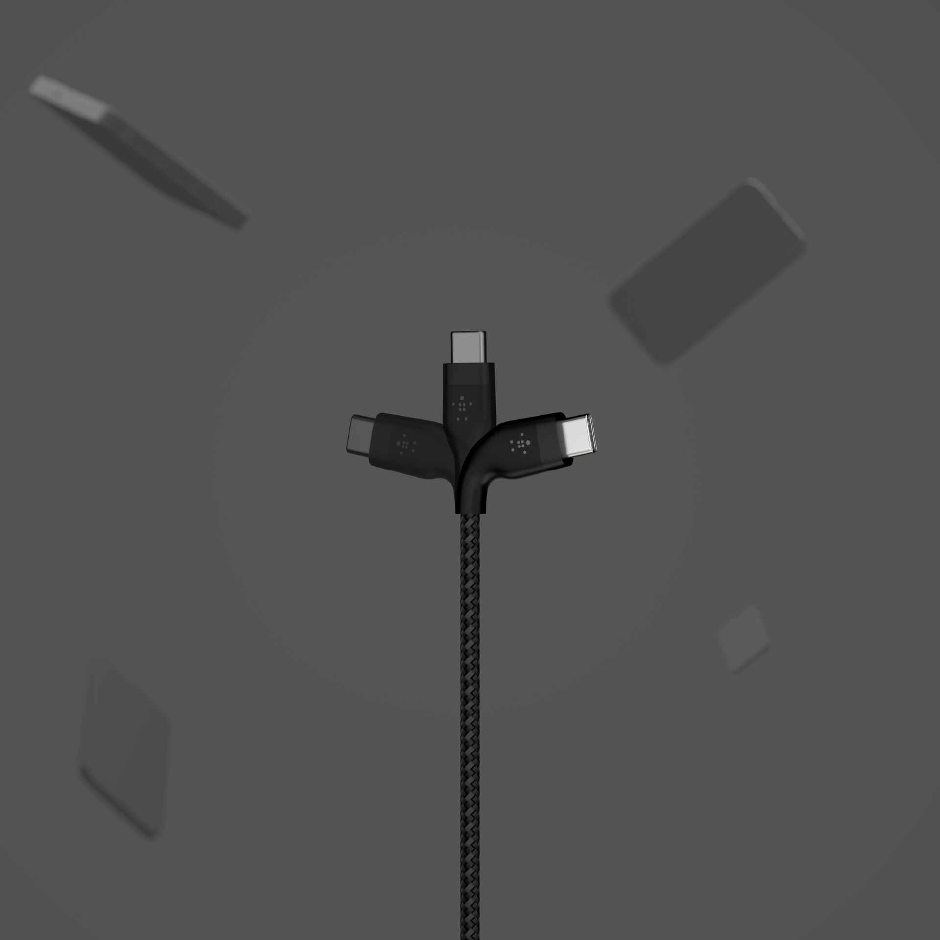 Belkin Flex USB-C/USB-C bis 60W 2m, schwarz         CAB011bt