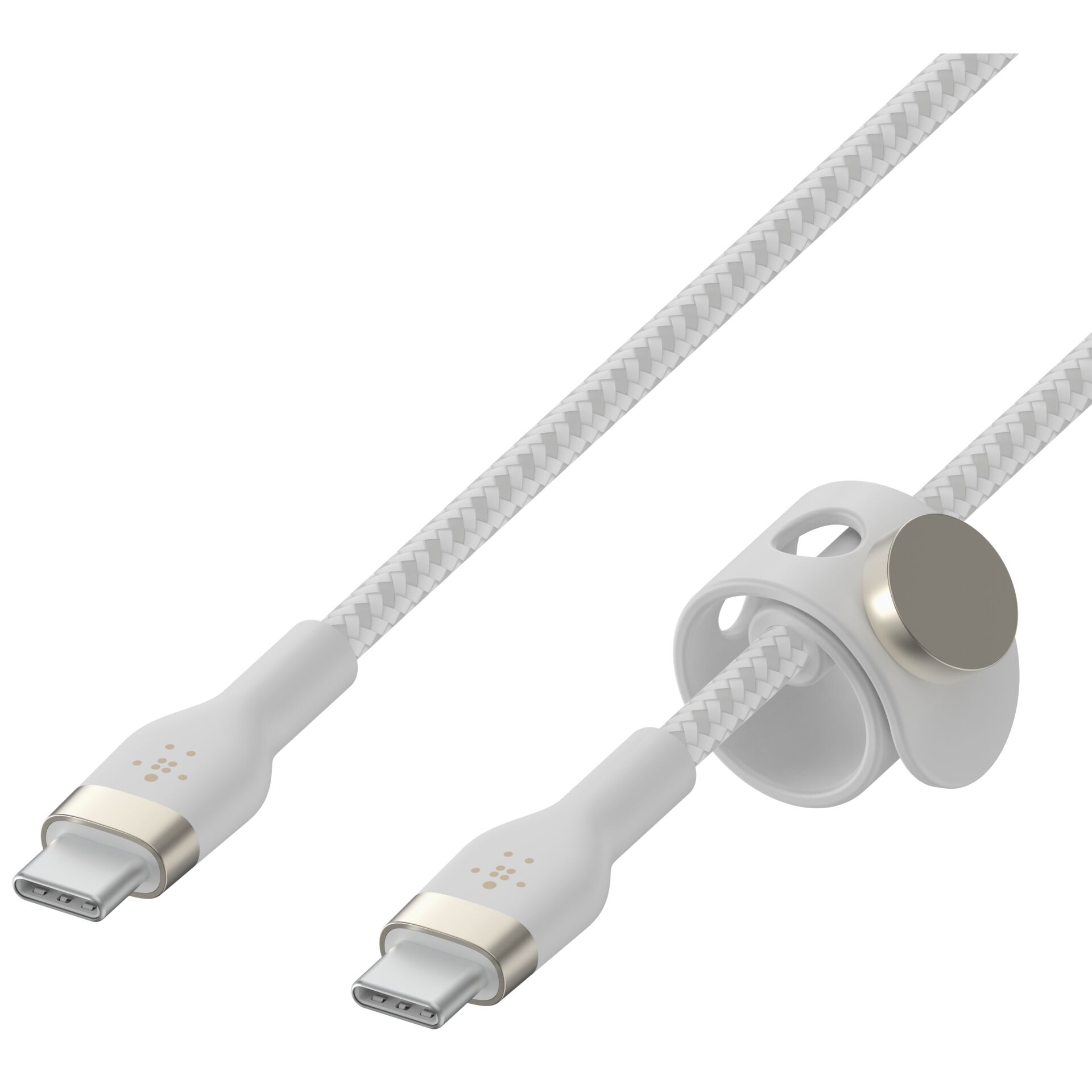 Belkin Flex USB-C/USB-C bis 60W 2m, weiß            CAB011bt