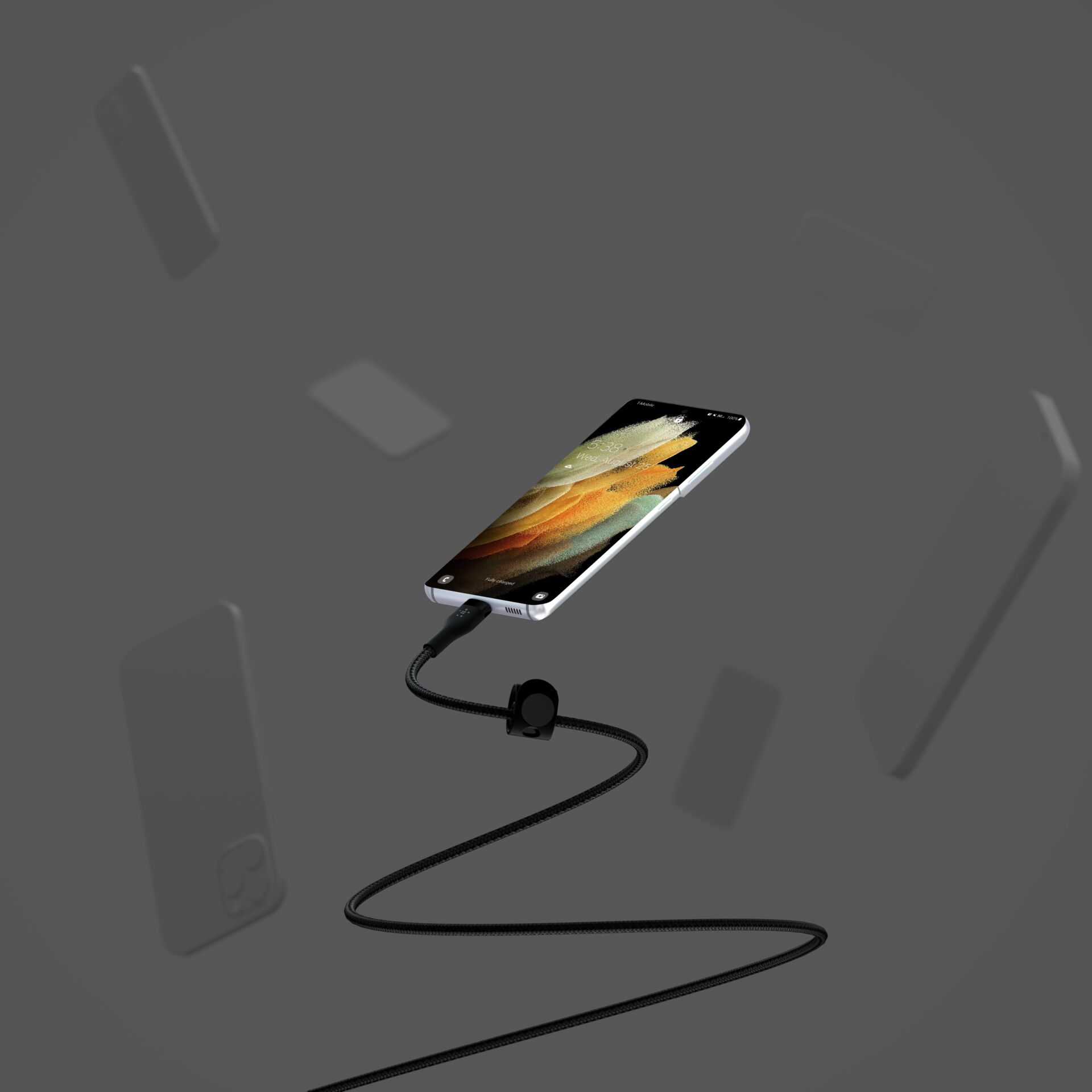 Belkin Flex USB-C/USB-C bis 60W 3m, schwarz         CAB011bt