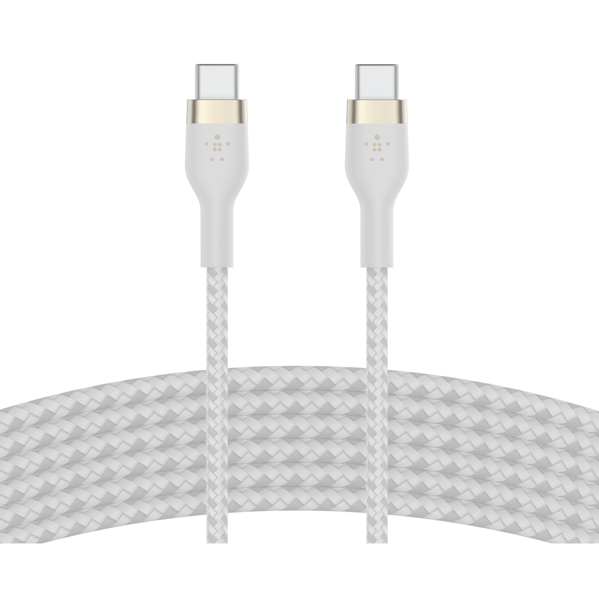 Belkin Flex USB-C/USB-C bis 60W 3m, weiß            CAB011bt