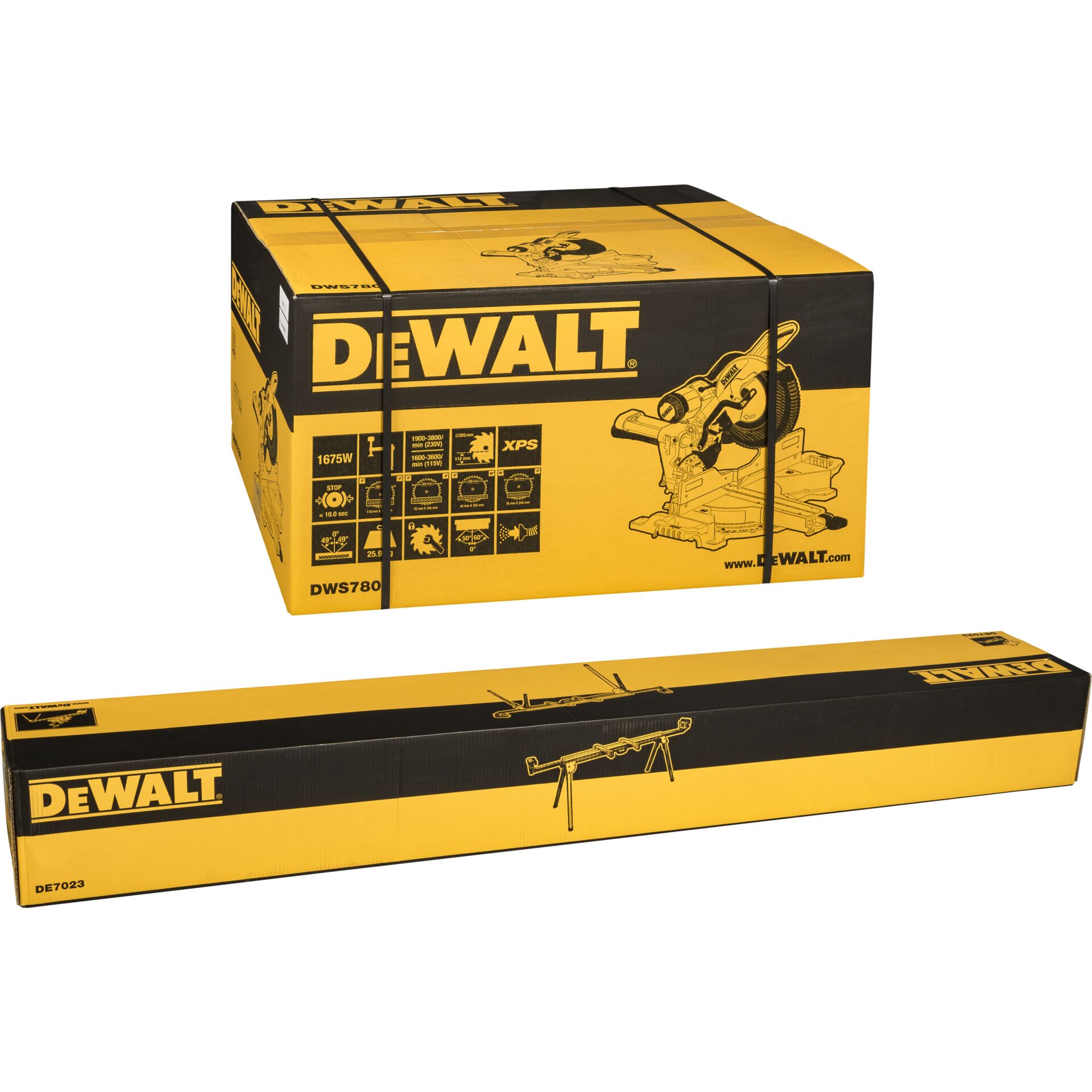 DeWalt DWS780KIT Paneelsägen-Set incl. Unterges. - DeWalt - Autoscatto Store