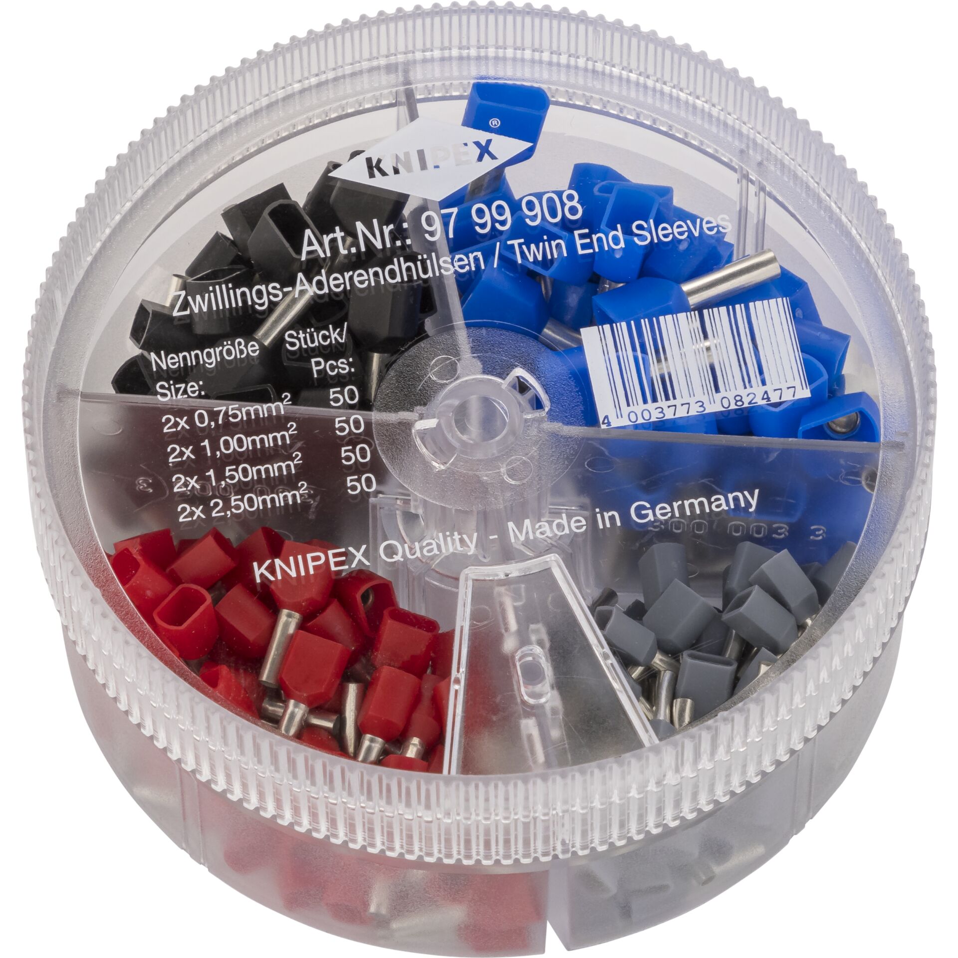 KNIPEX Assortment Twin wire ferrules