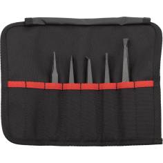 KNIPEX Plastic Tweezers Set ESD 5 pieces 2