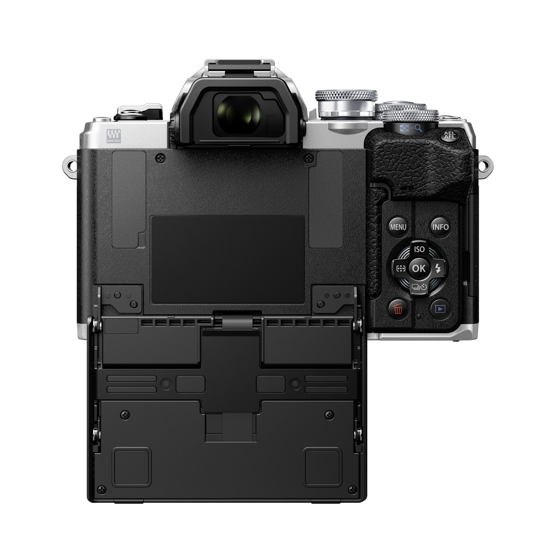 Olympus OM-D E-M10 Mark IV Body argento