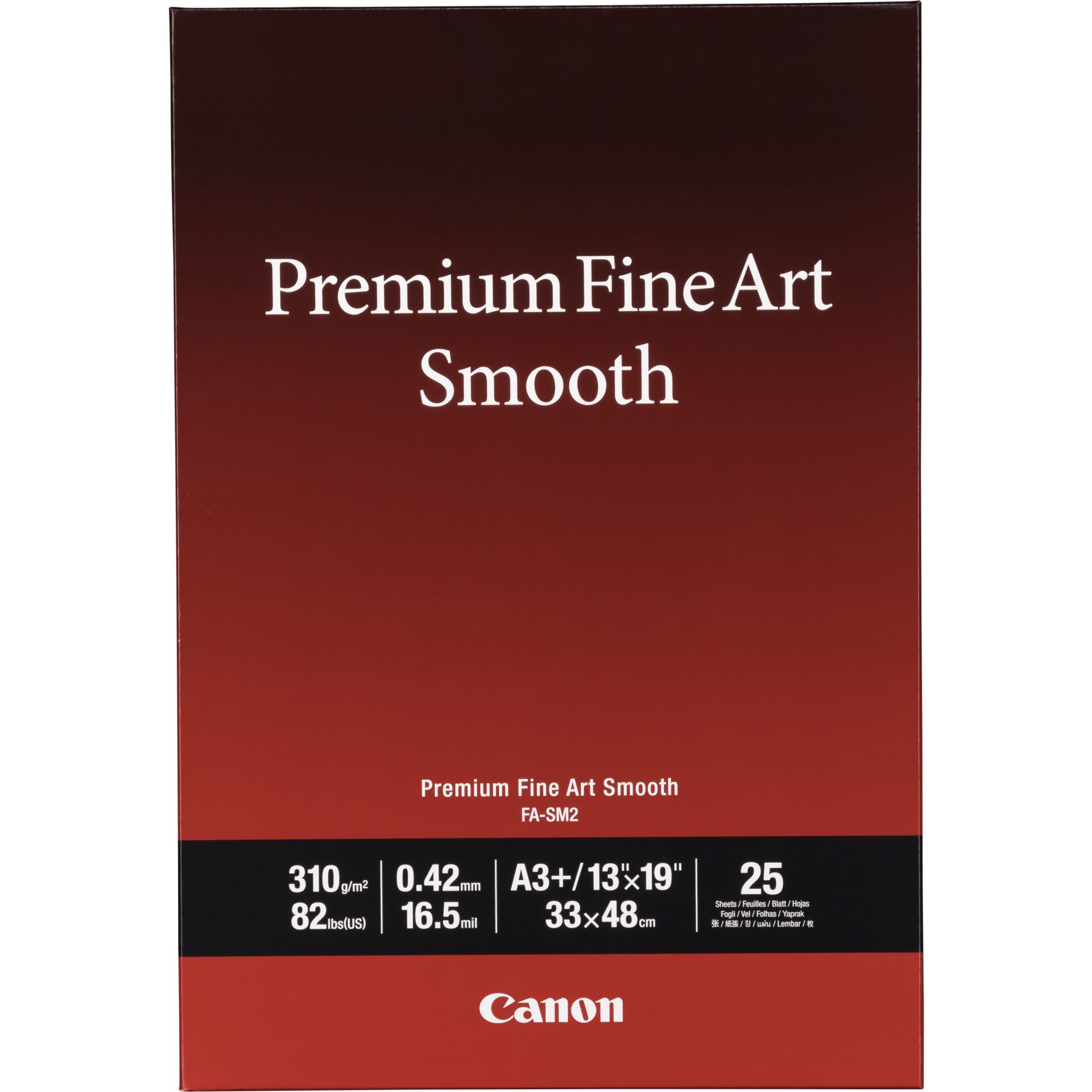 Canon FA-SM 2 Premium FineArt Smooth A 3+, 25 Sheet, 310 g