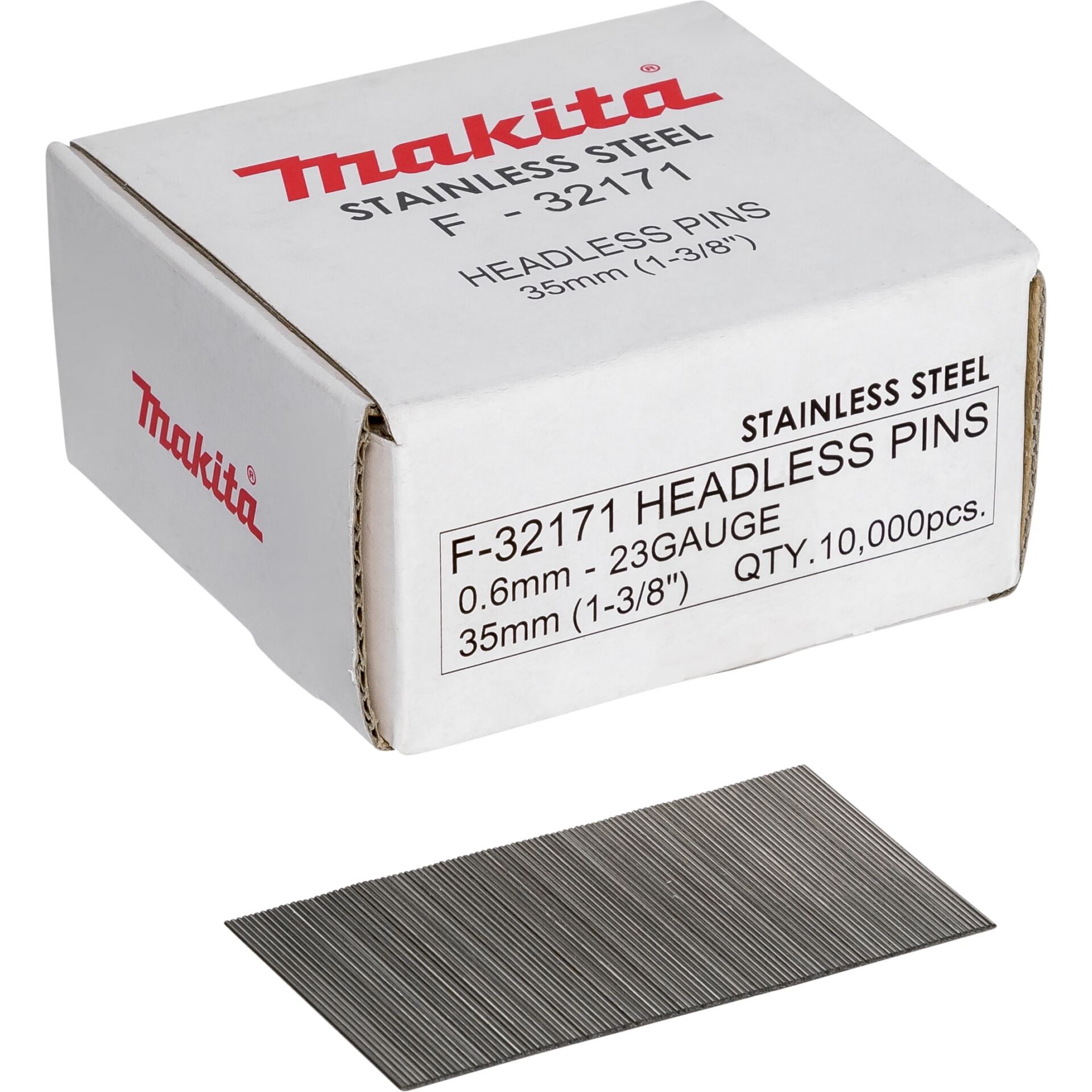 Makita Stift 0,6 x 35mm Inox F-32171  10000 pcs.