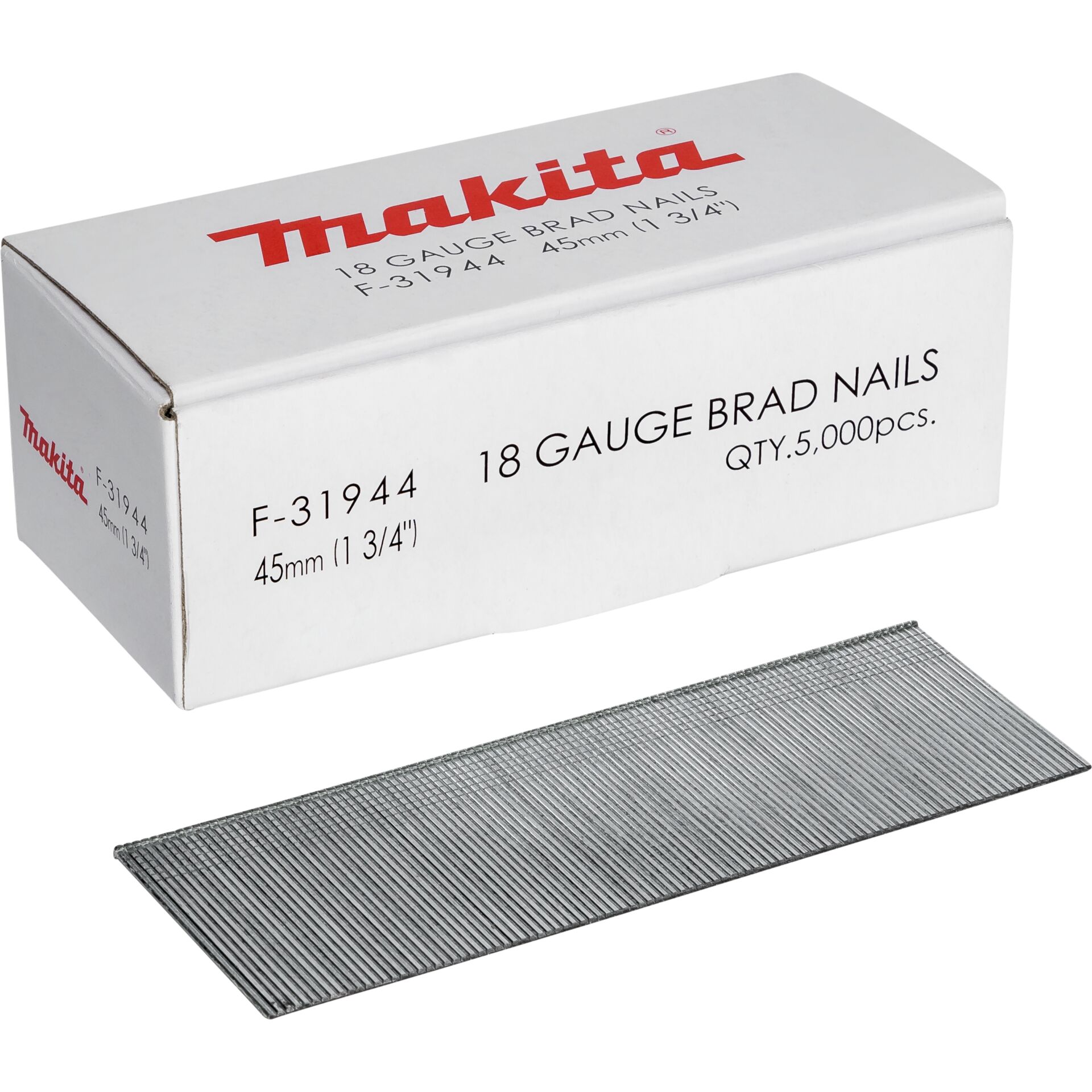 Makita Gauge Brad Nails 1,2x45mm F-31944  5000 pcs.