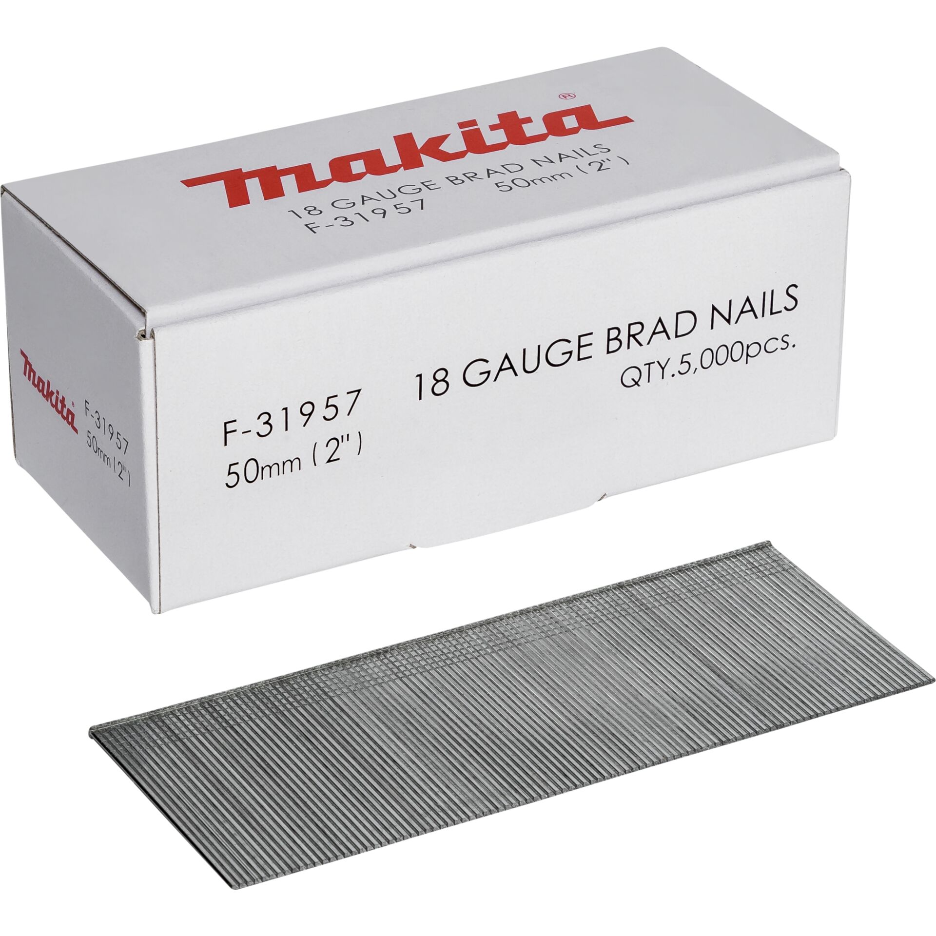 Makita Gauge Brad Nails 1,2x50mm F-31957  5000 pcs.