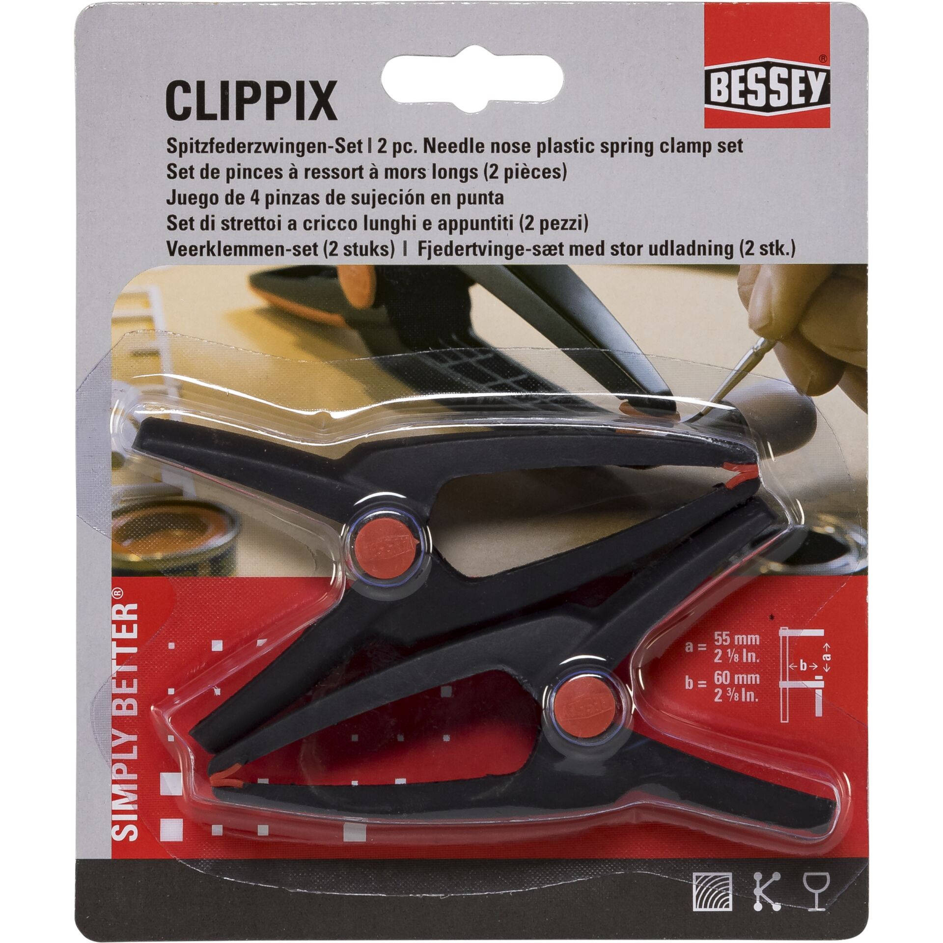 BESSEY  Clippix-Set XCL 55/60