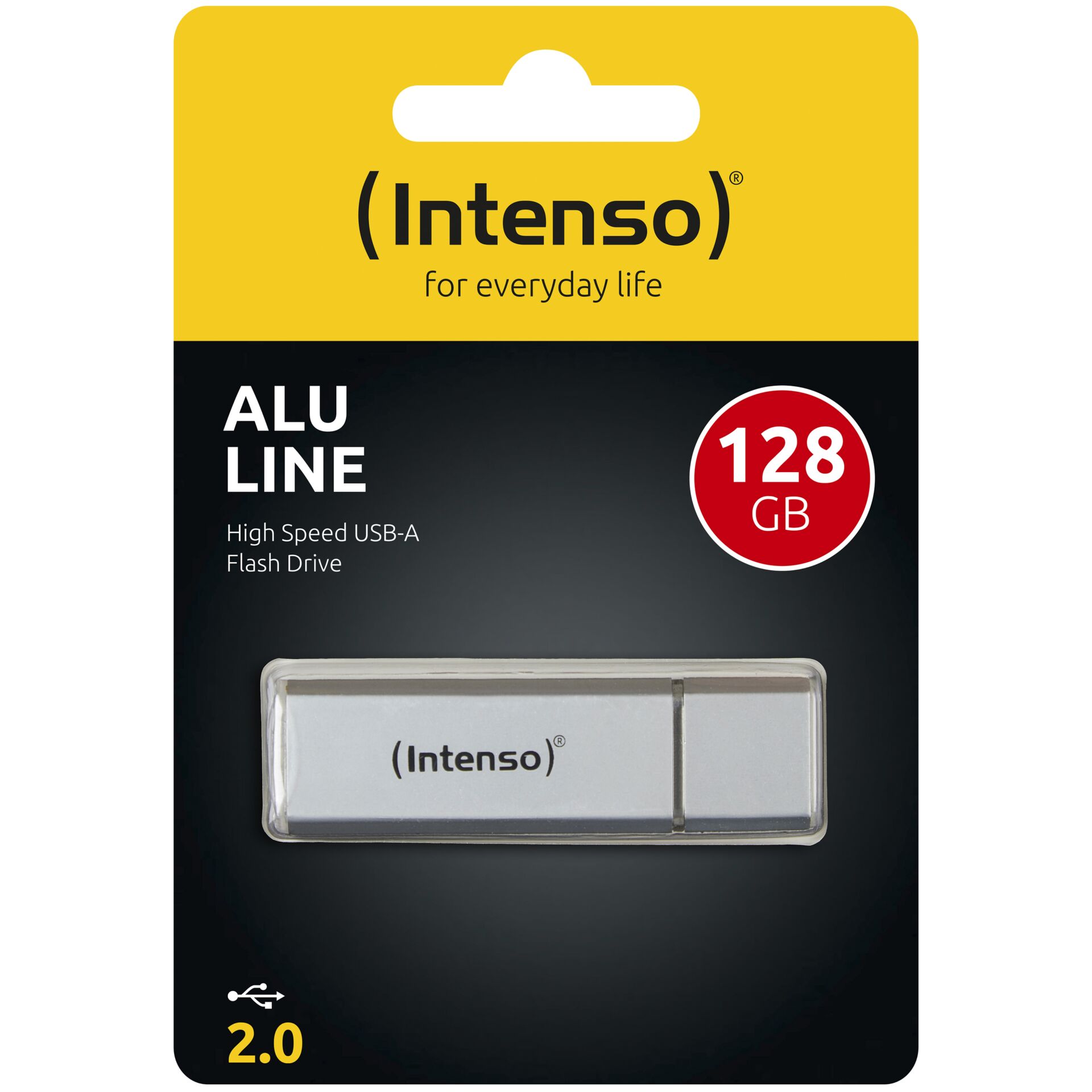 Intenso Alu Line silber    128GB USB Stick 2.0