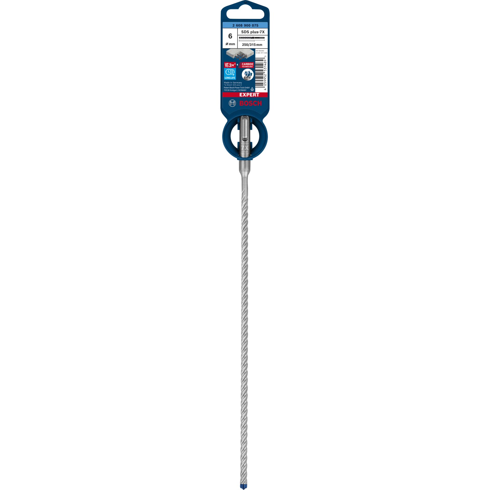 Bosch EXPERT Hammerbohrer SDS plus-7X 6x250x315mm