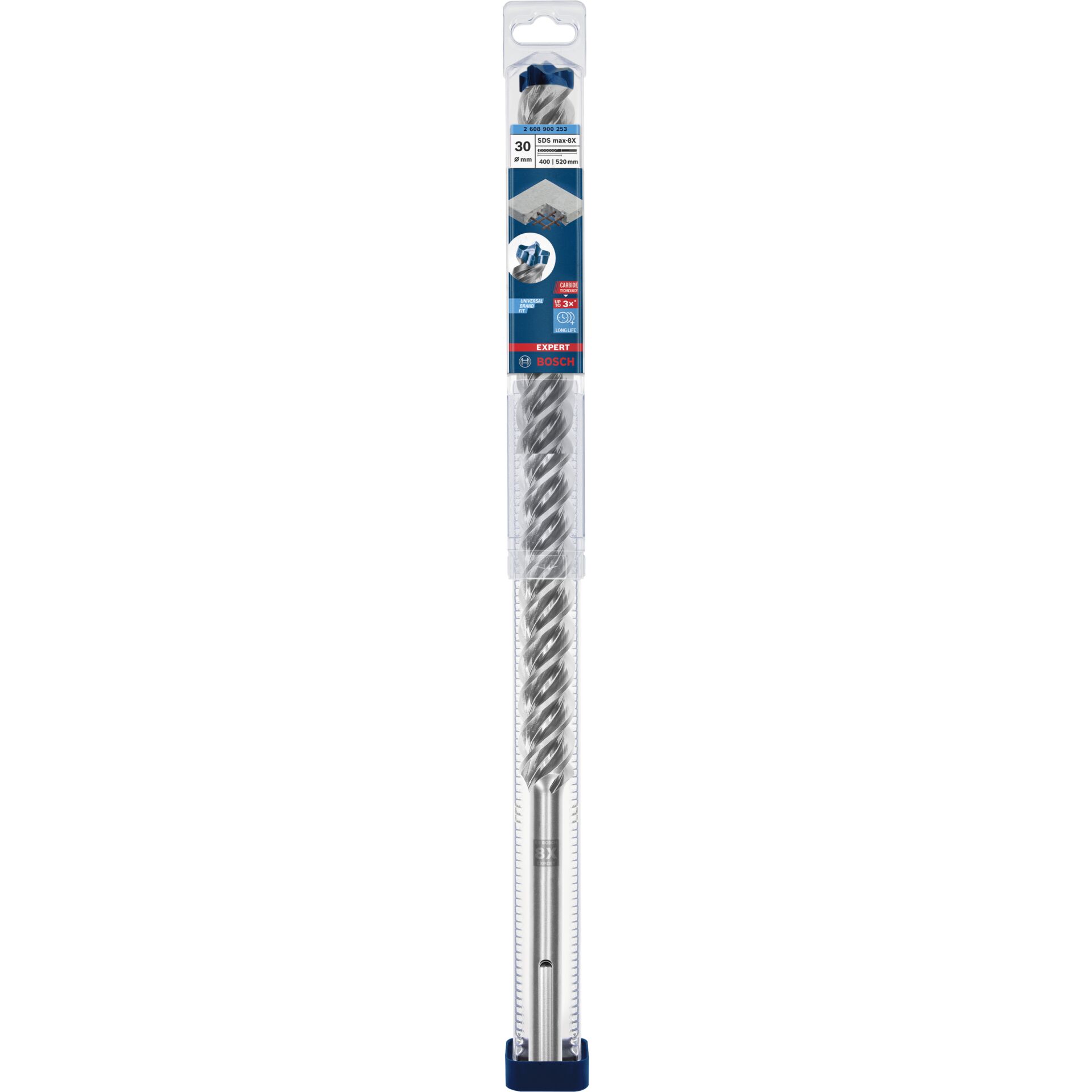 Bosch EXPERT Hammerbohrer SDS max-8X  30x400x520mm