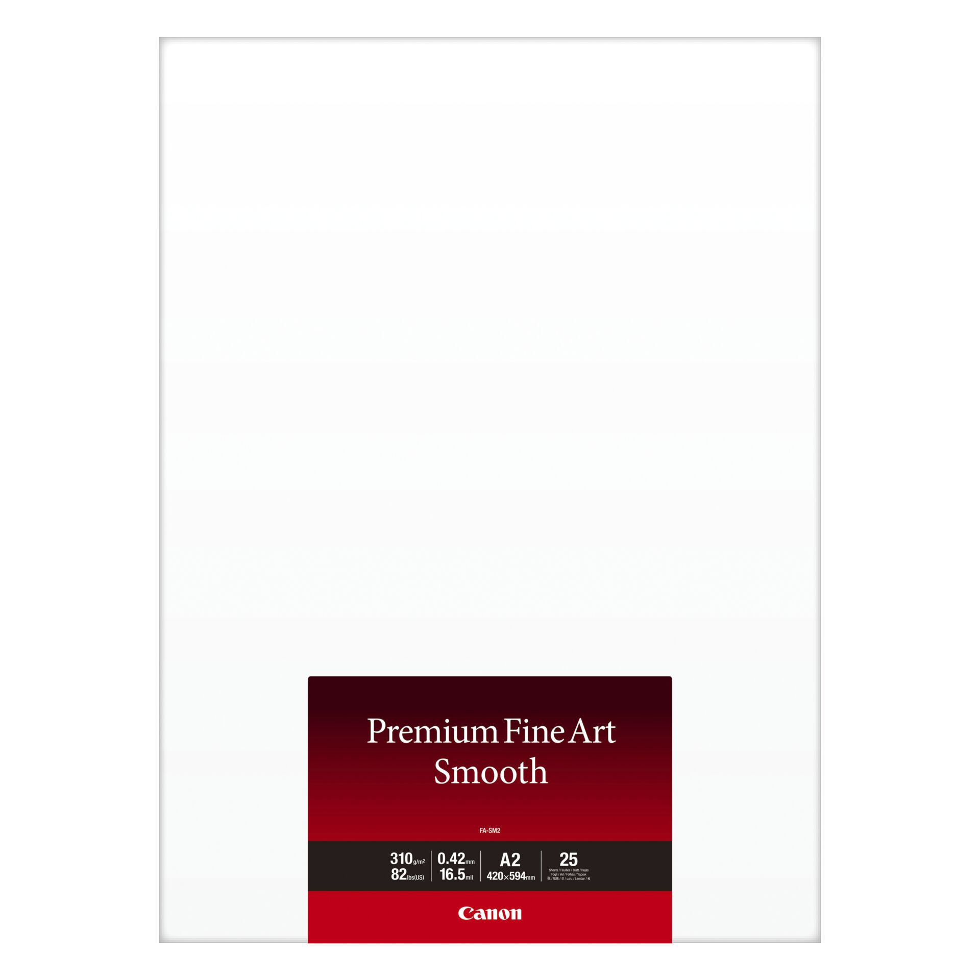 Canon FA-SM 2 Premium FineArt Smooth A 2, 25 Blatt, 310 g