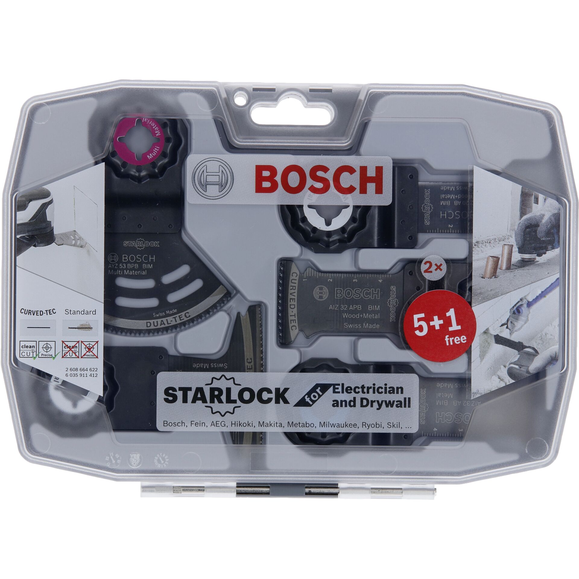 Bosch Starlock Set Best of Electrician 6 pcs