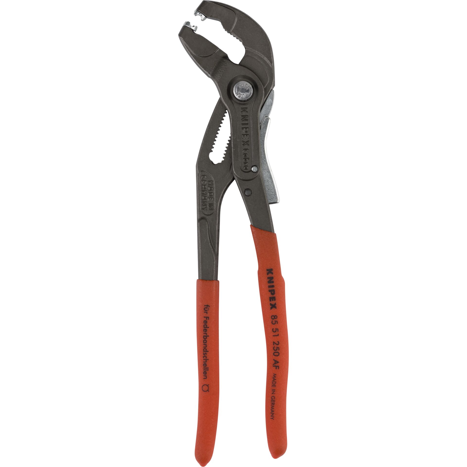 Knipex pinza per fascette elastiche con fermo di blocco