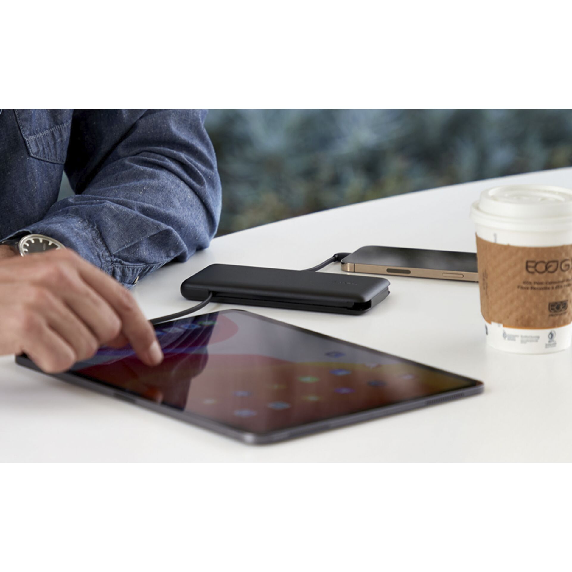 Belkin Power Bank 18W 10.000mAh USB-C+Lightning Kab. BPB006B