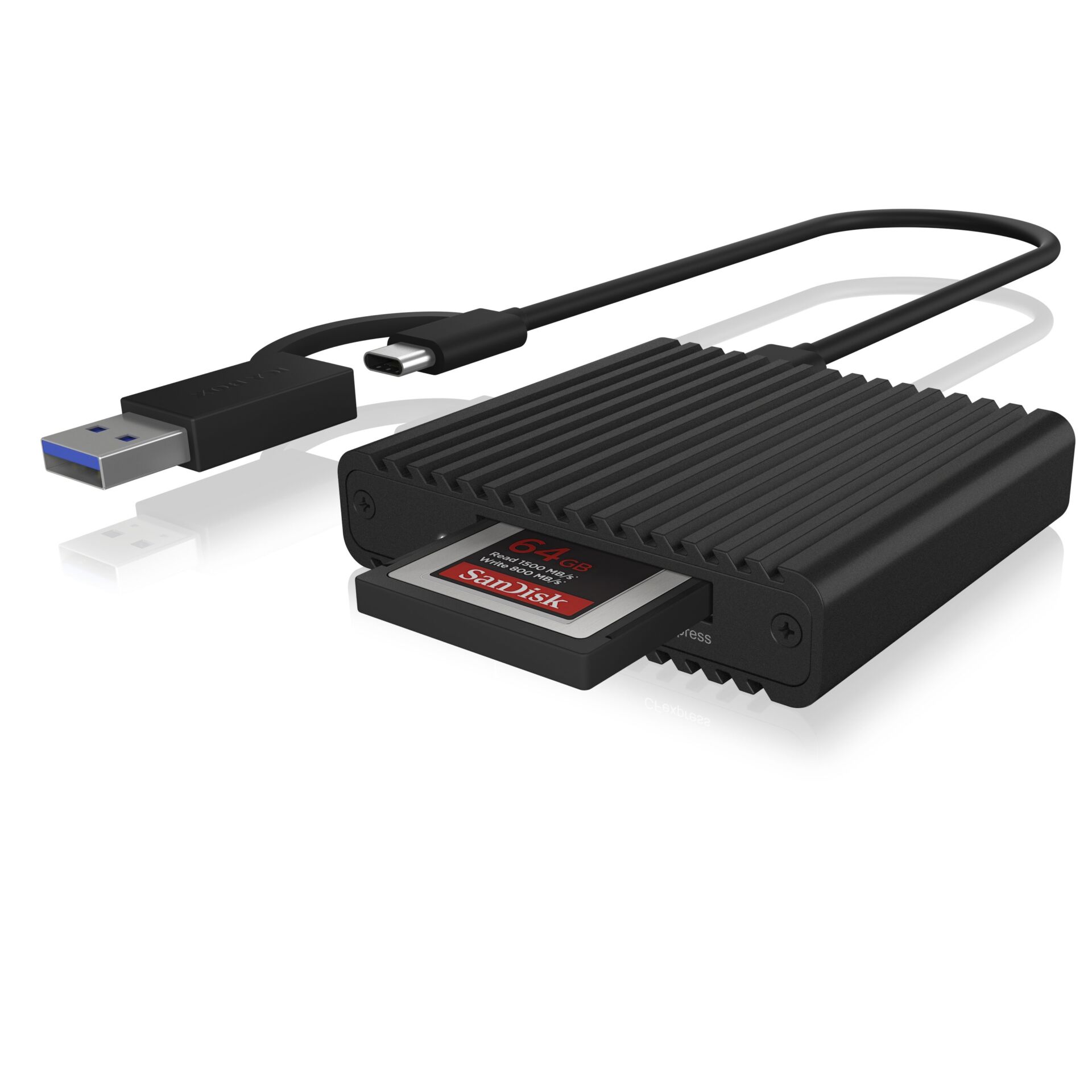 RaidSonic ICY BOX IB-CR404-C31 CFexpress Typ-B mit USB 3.2 G