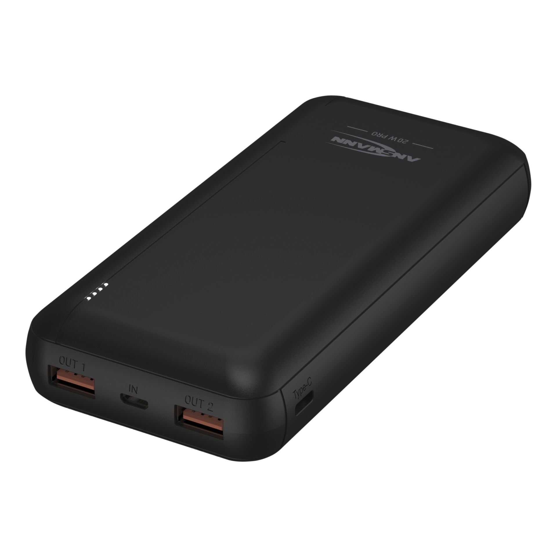 Ansmann Powerbank 20.000 mAh PB320PD USB-C Ein/Ausg.1700-014