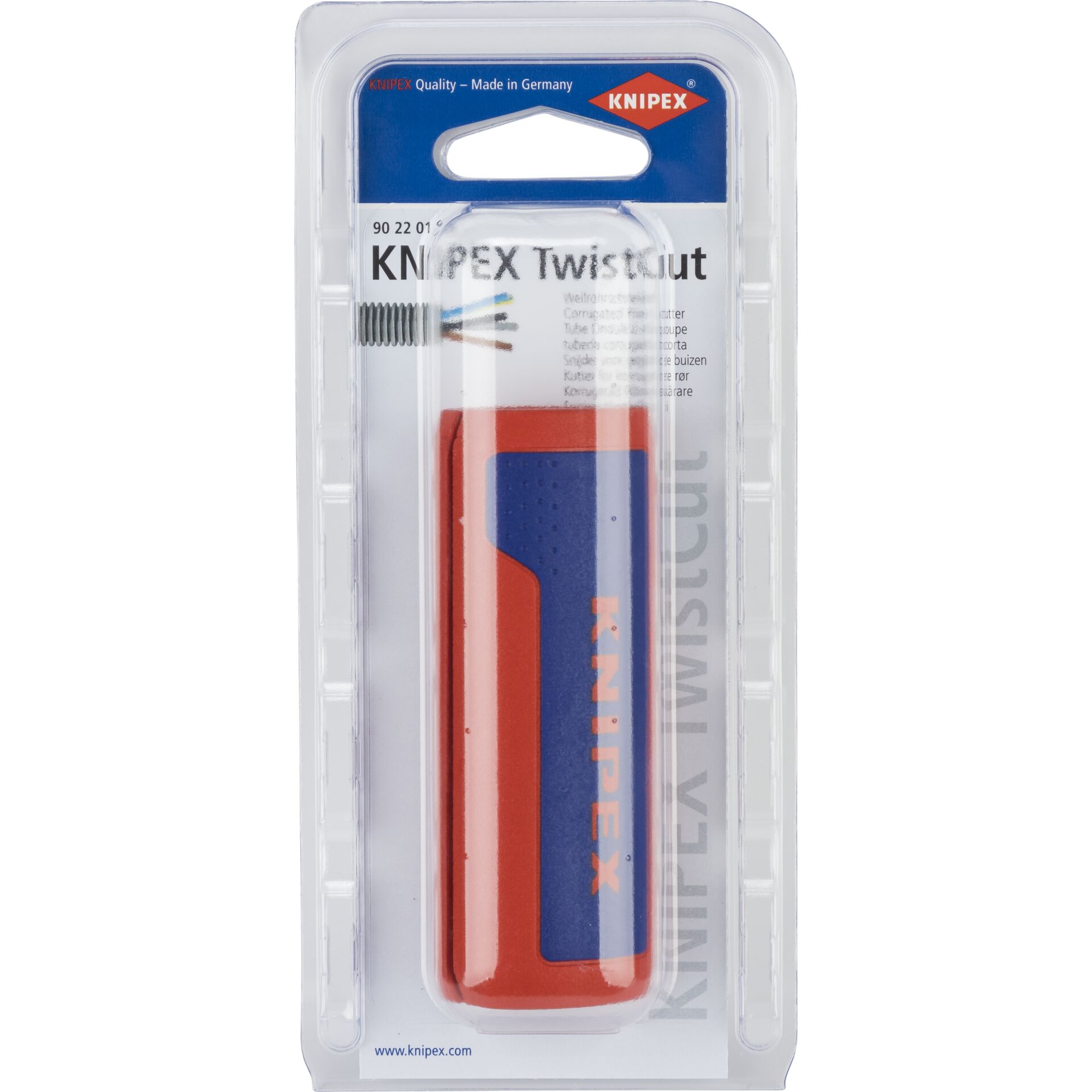 Knipex TwistCut tagliatubi per tubi ondulati