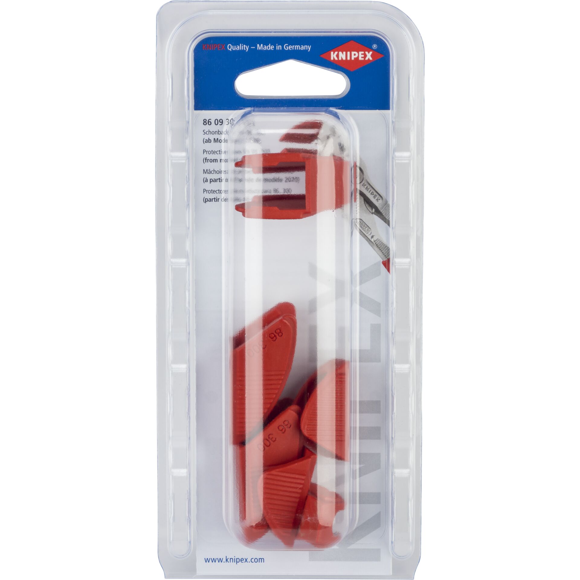 KNIPEX Protective Jaws 86 xx 300 (3 Pairs)