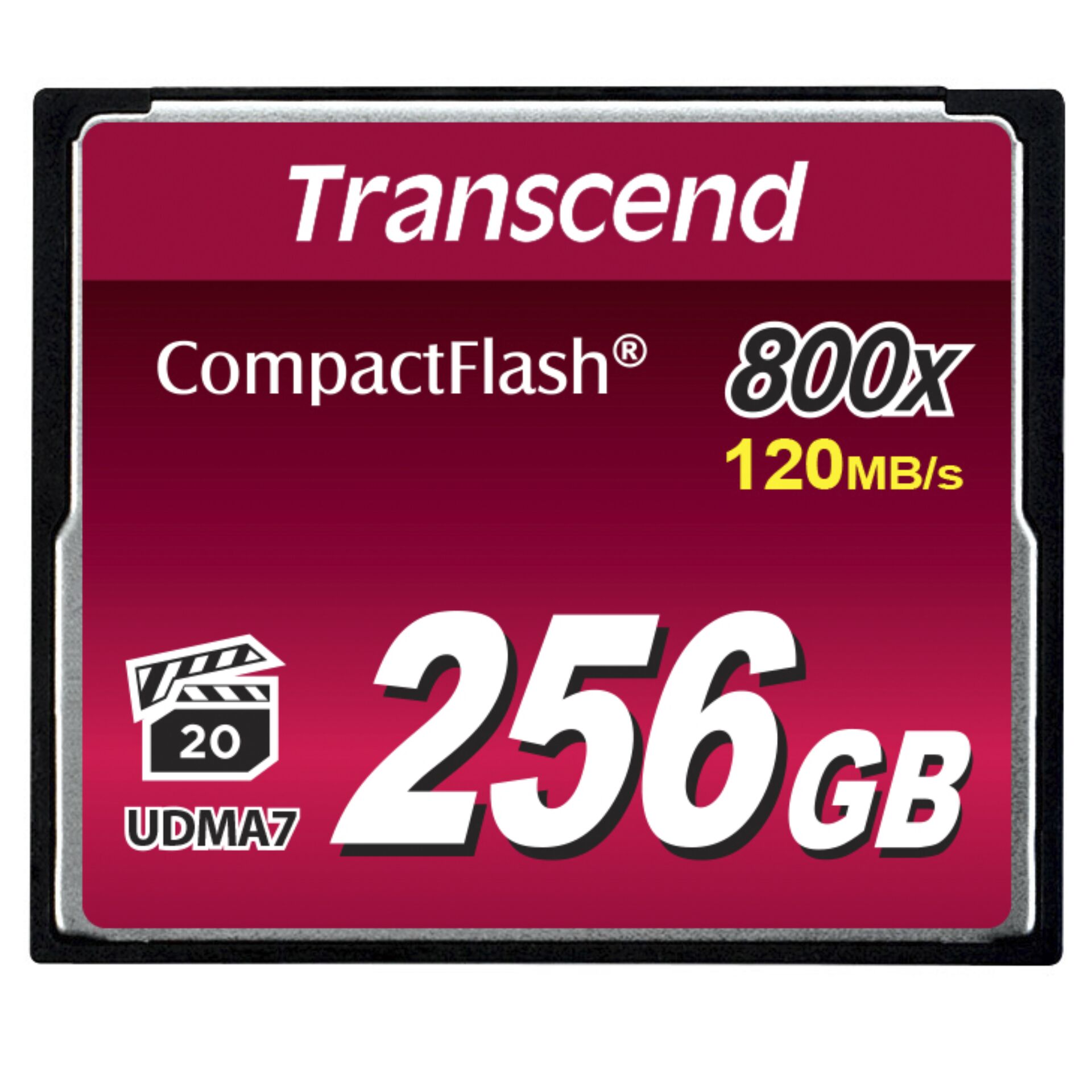 Transcend Compact Flash 256GB 800x