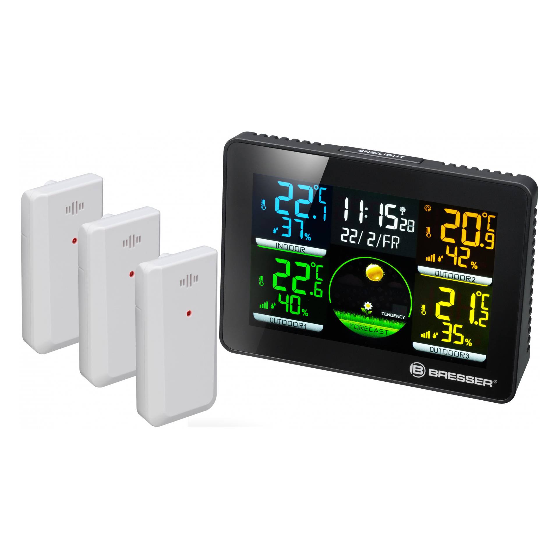 Bresser Termometro e igrometro Quadro NLX