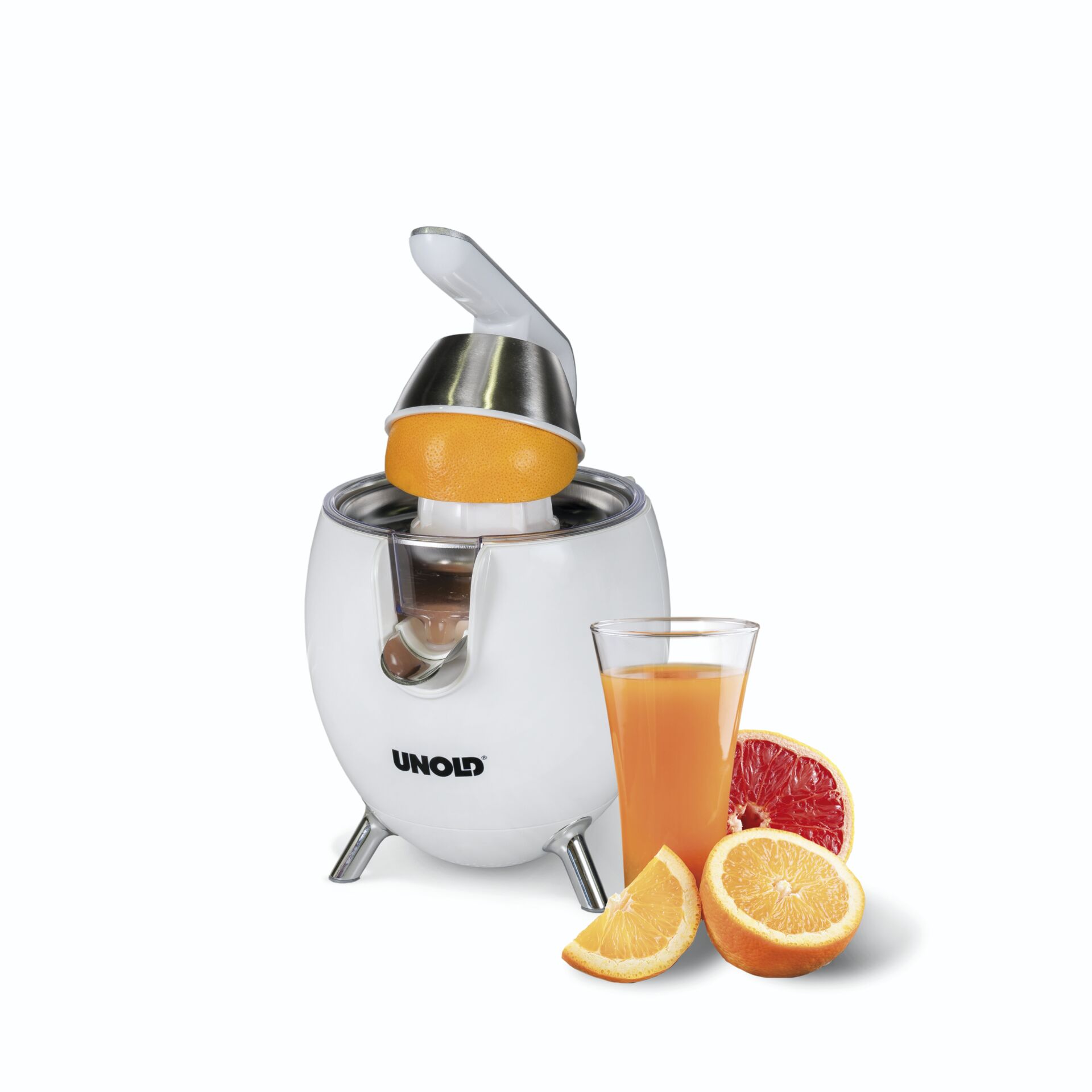 Unold 78130 spremiagrumi Power Juicy bianco