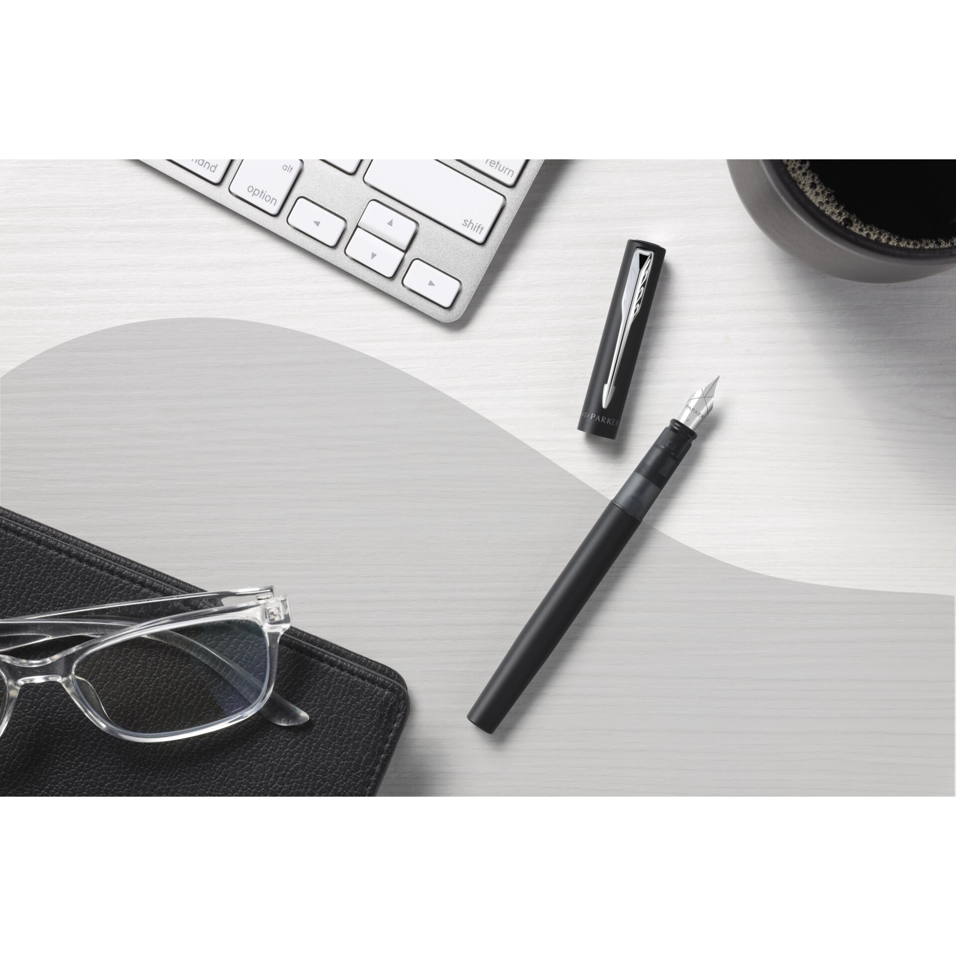 Parker Vector XL Metallic Black C.C. Roller Ball F