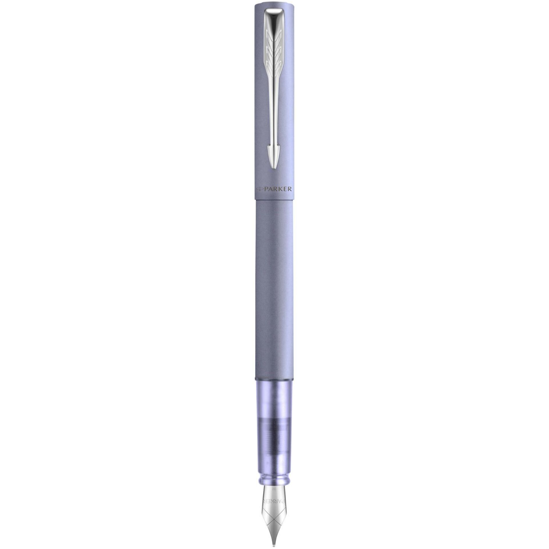 Parker Vector XL Metallic Silver Blue C.C. Roller Ball F