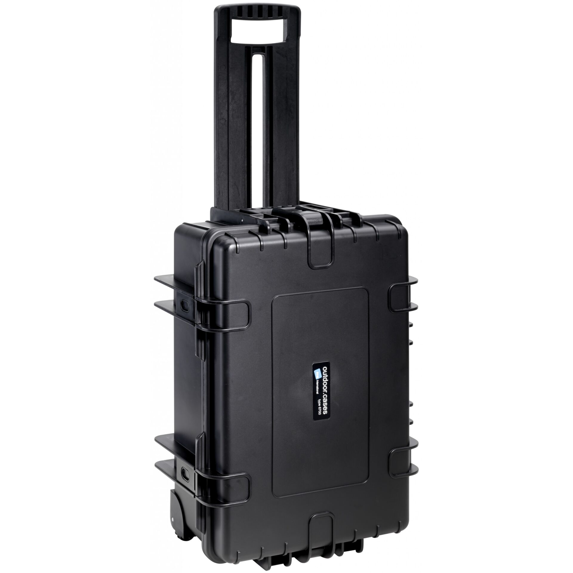 B&W Outdoor Case 6700 with pre-cut foam (SI) black