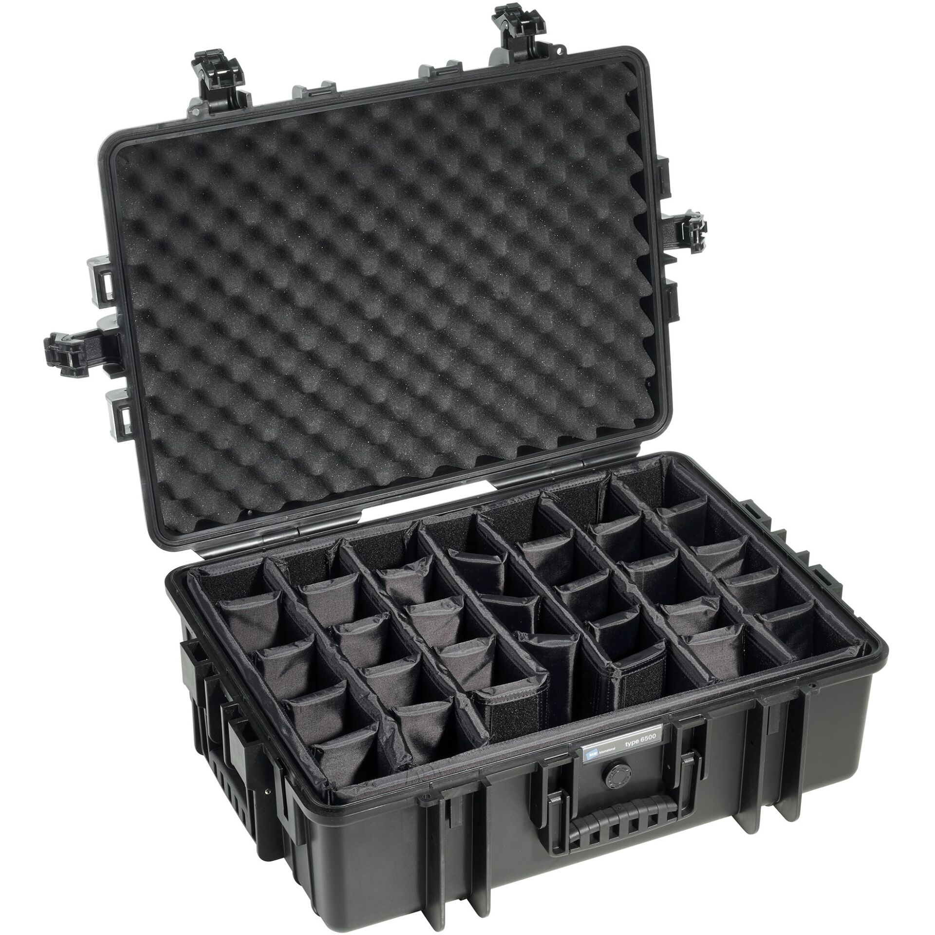 B&W Outdoor Case 6500 incl. divider system black