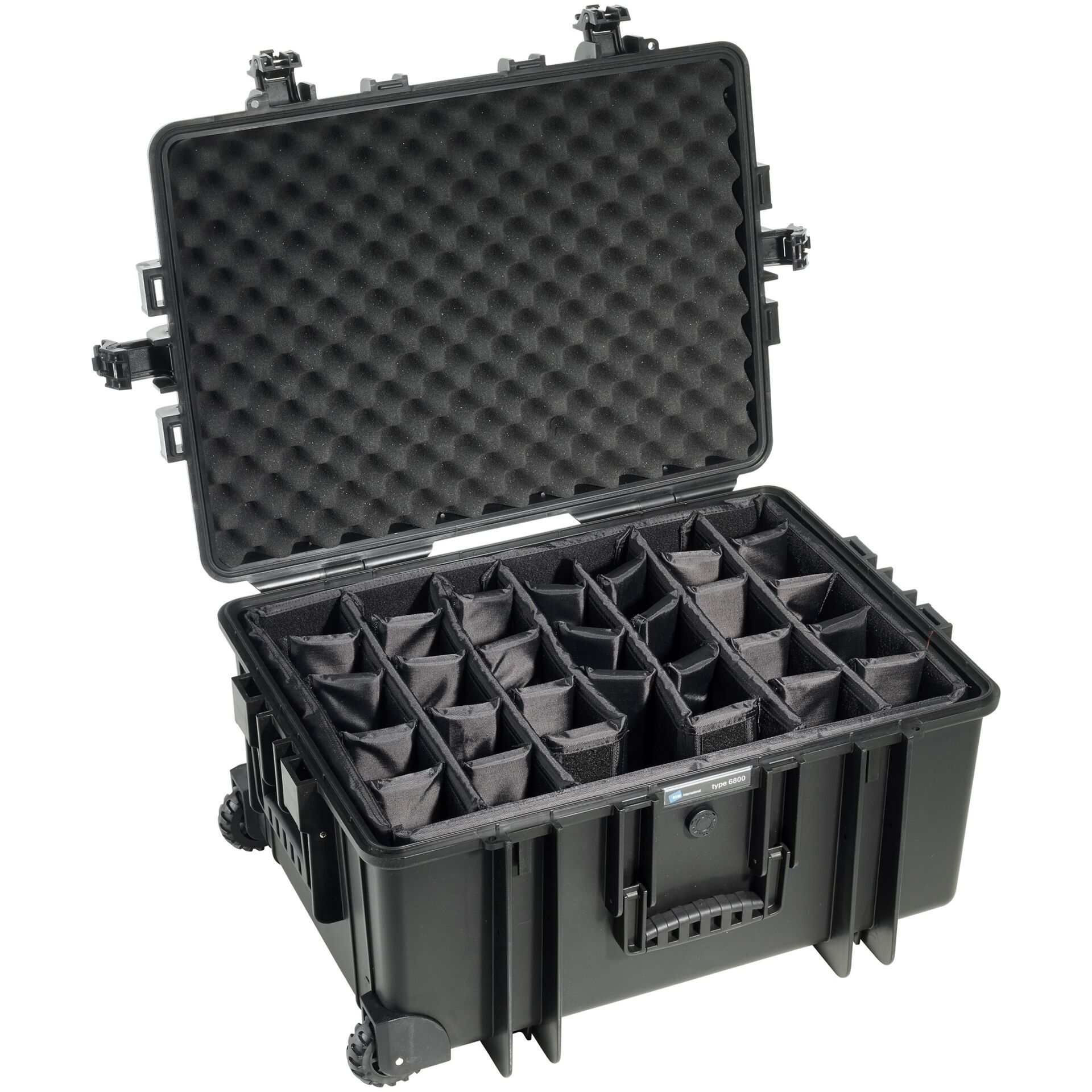 B&W Outdoor Case 6800 incl. divider system black