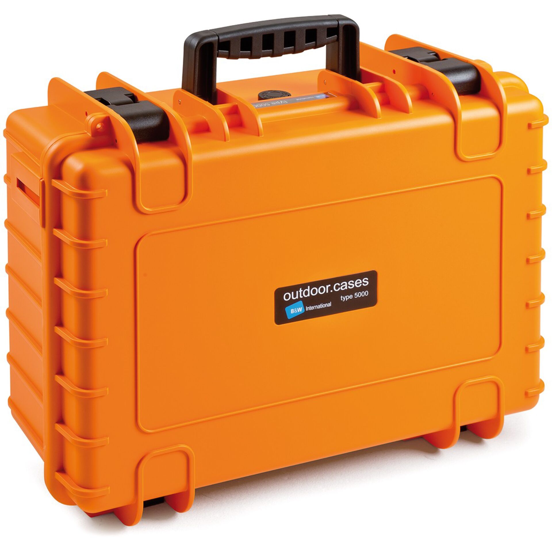 B&W Outdoor Case 5000 incl. divider system orange