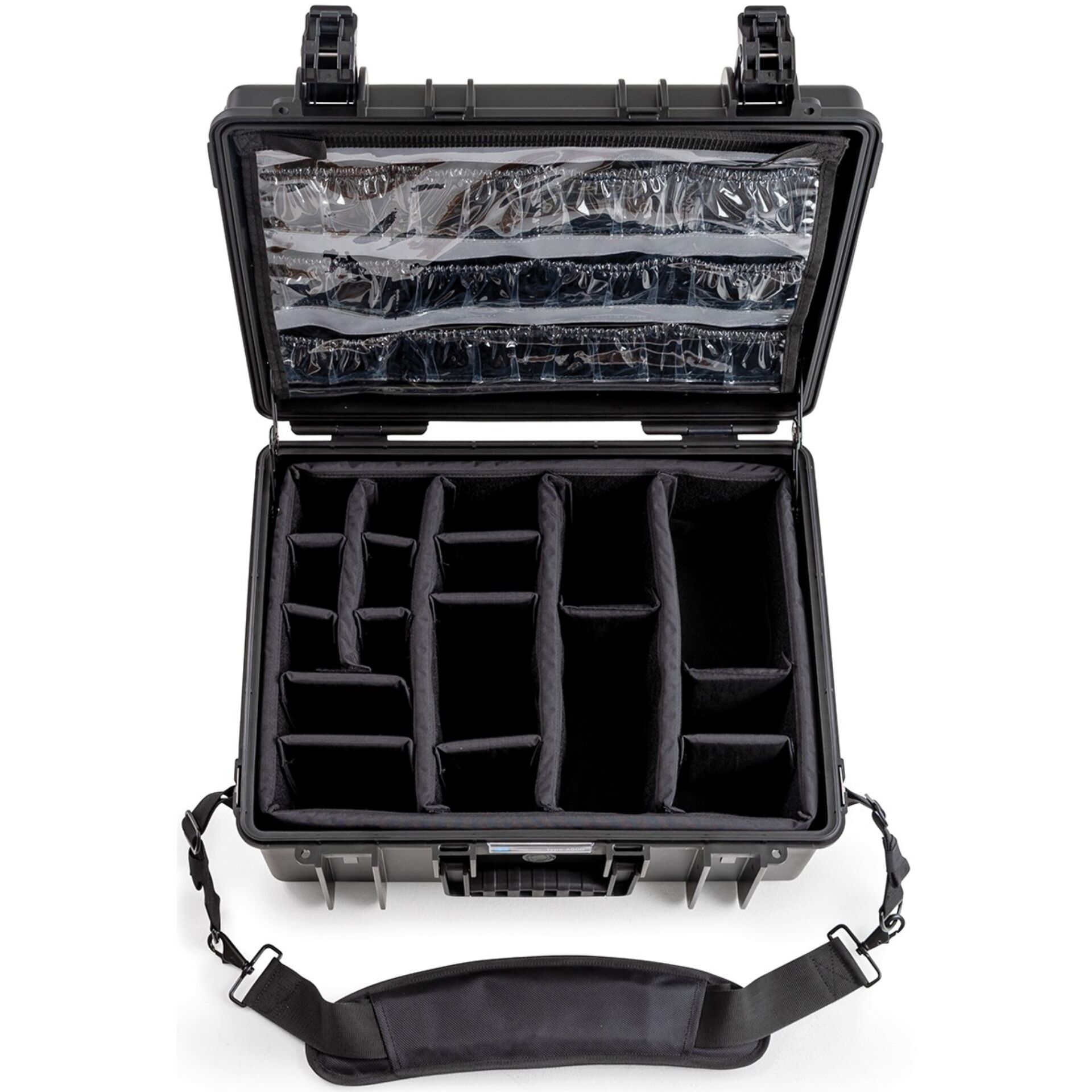 B&W Outdoor Case 6000t with medical emergency ki black