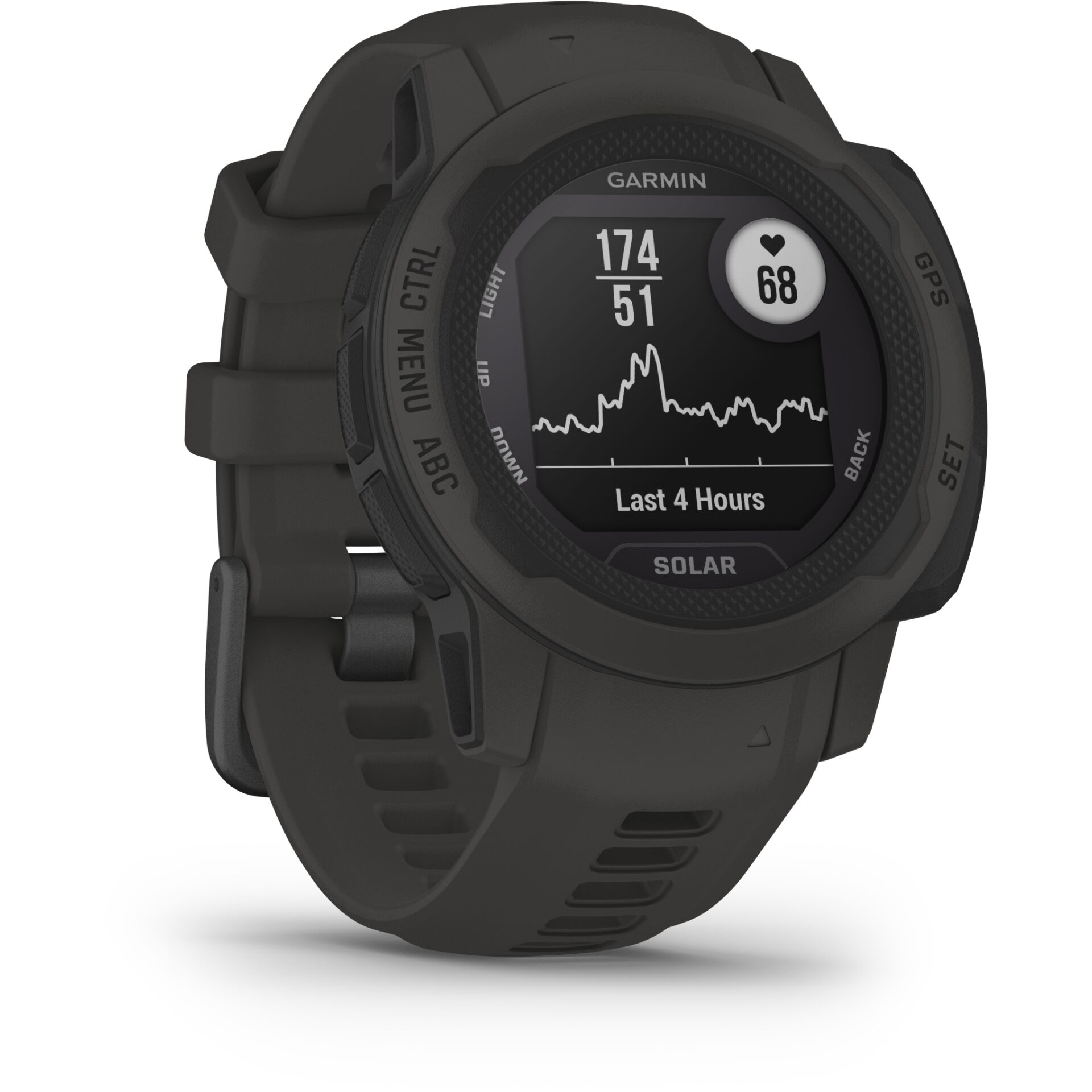 Garmin Instinct 2S Solar grigio ardesia