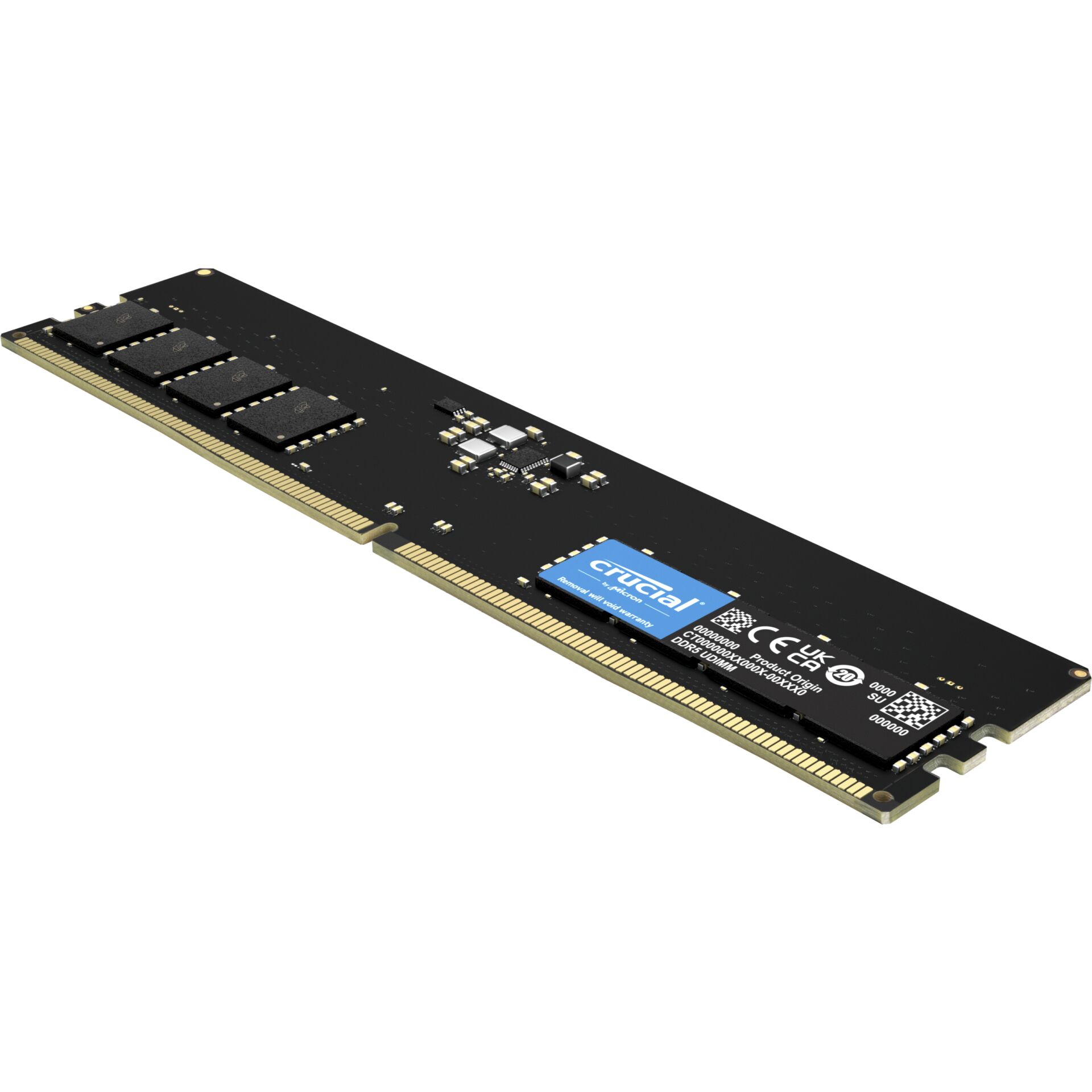 Crucial 32GB DDR5-4800 UDIMM CL40 (16Gbit)
