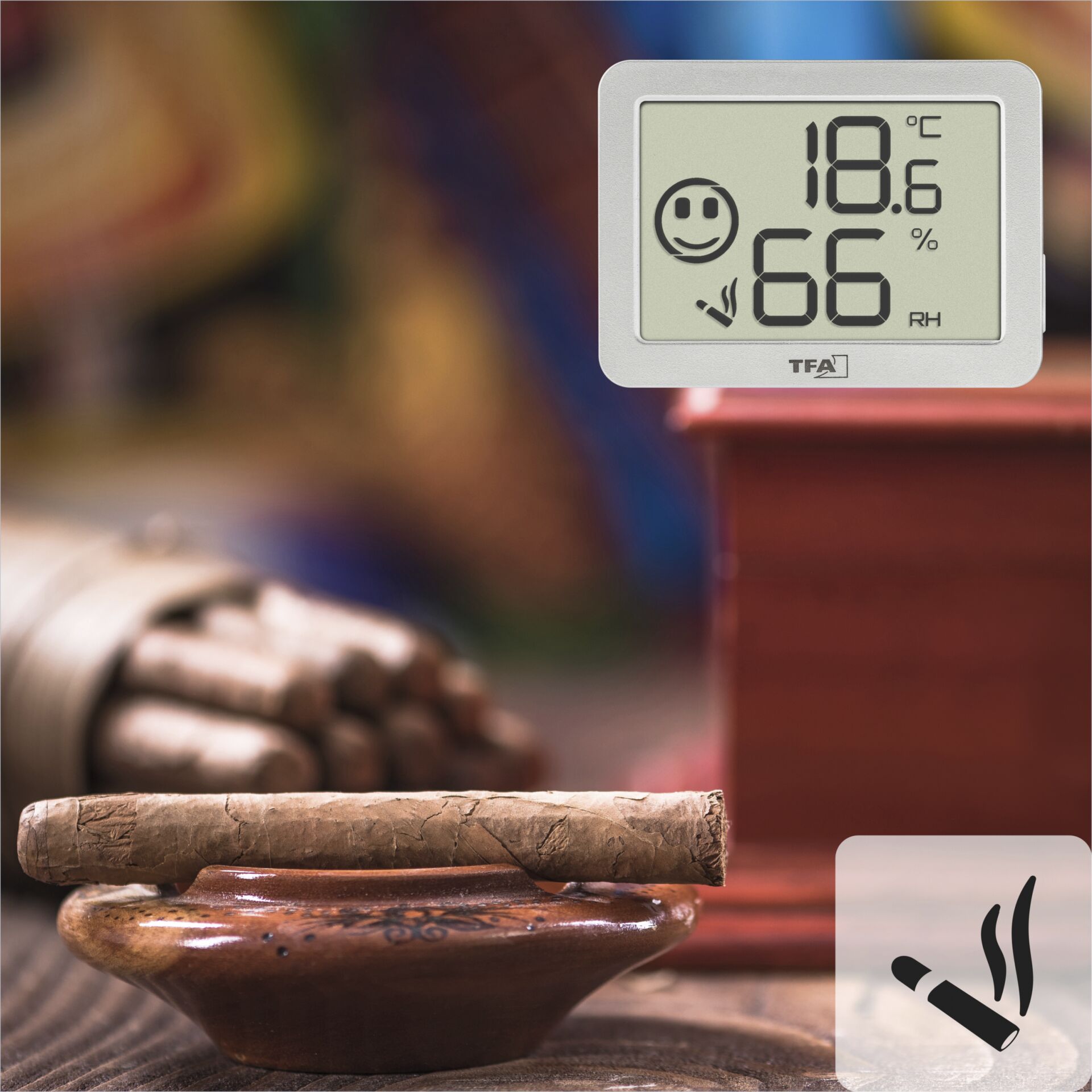 TFA 30.5055.02 Digital Thermometer Hygrometer