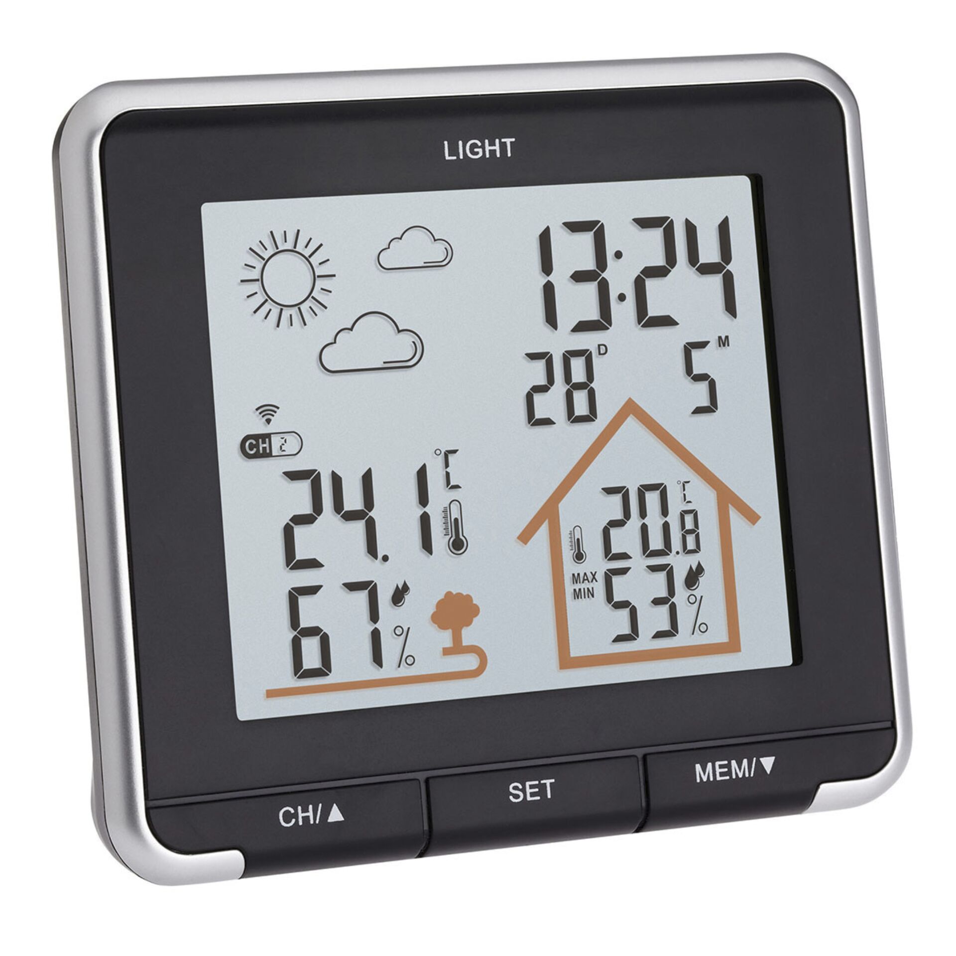TFA 35.1153.01 LIFE Stazione meteorologica radio