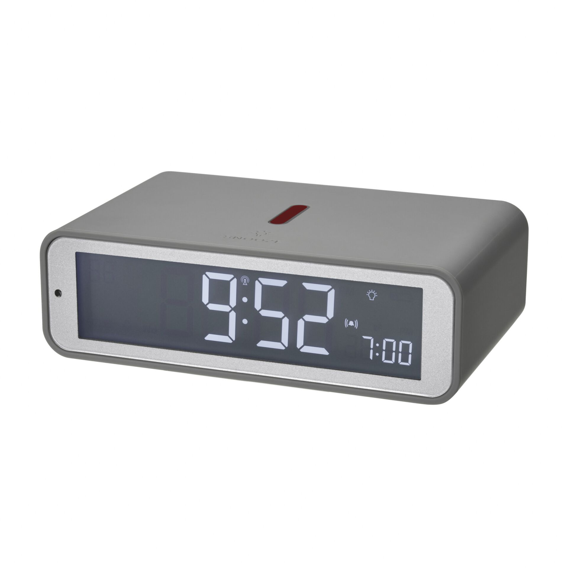 TFA 60.2560.15 TWIST grigio Sveglia radiocontrollata