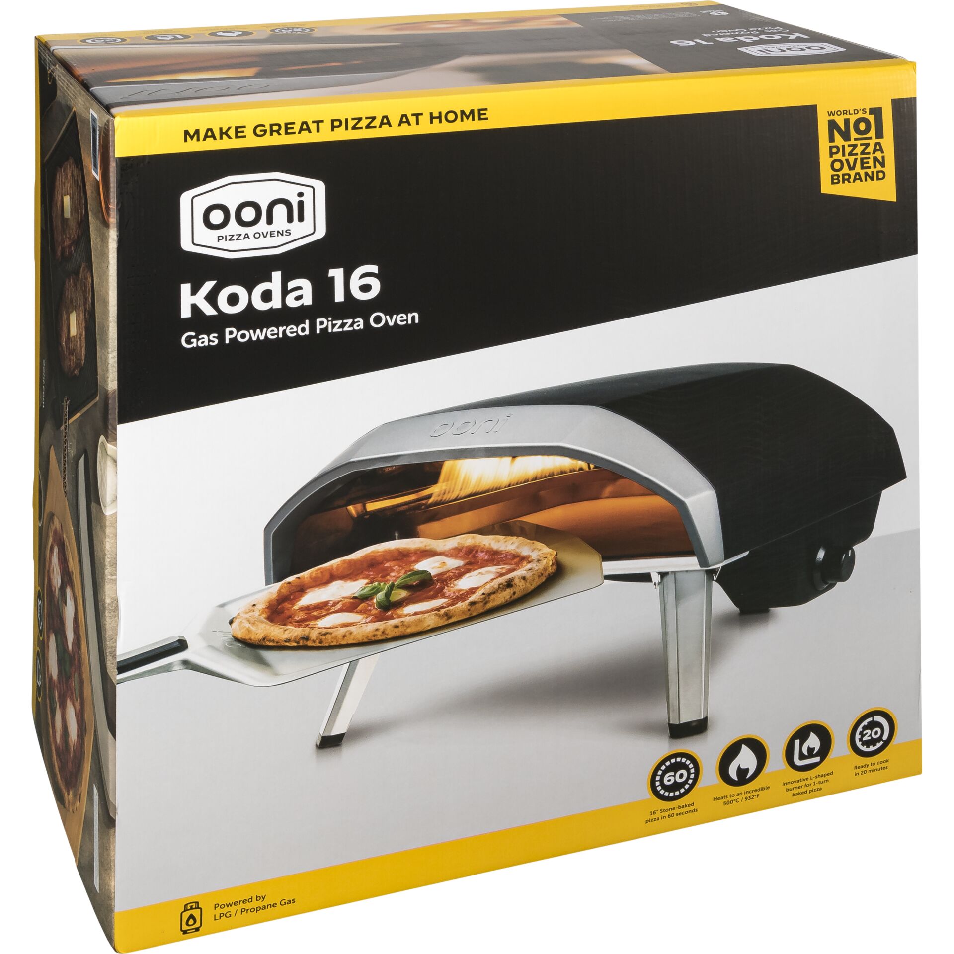 ooni Koda 16 UU-P0B400 forno pizza da esterno