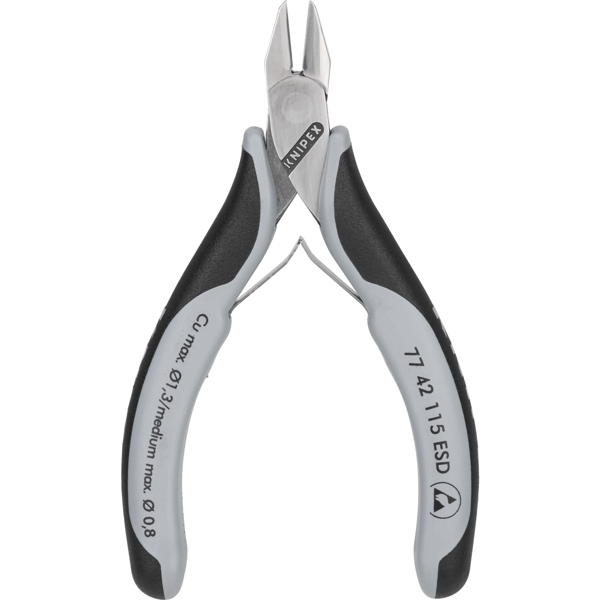 Knipex tronchese laterale per elettronica ESD