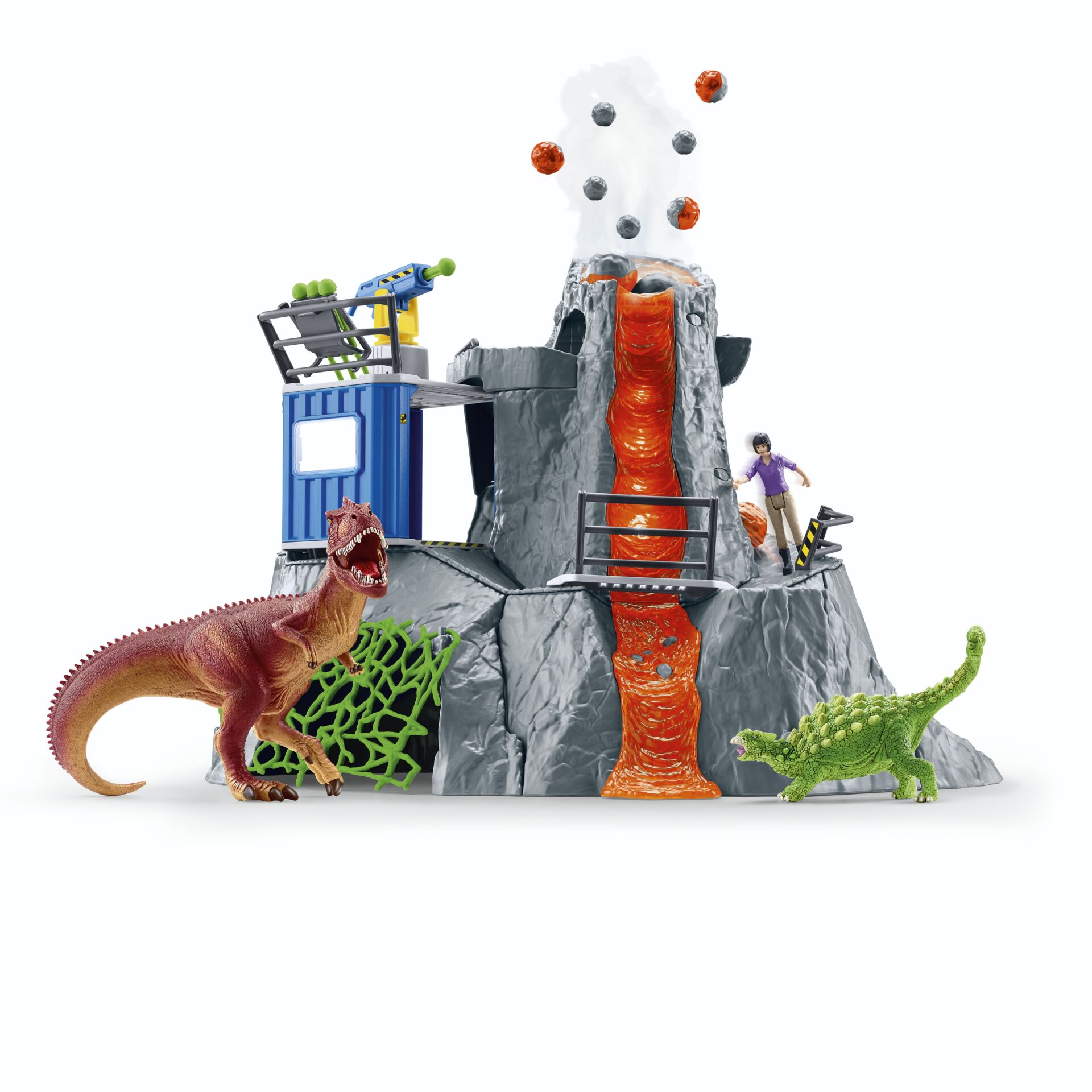Schleich Dinosaurs         42564 The Large Volcano Expeditio