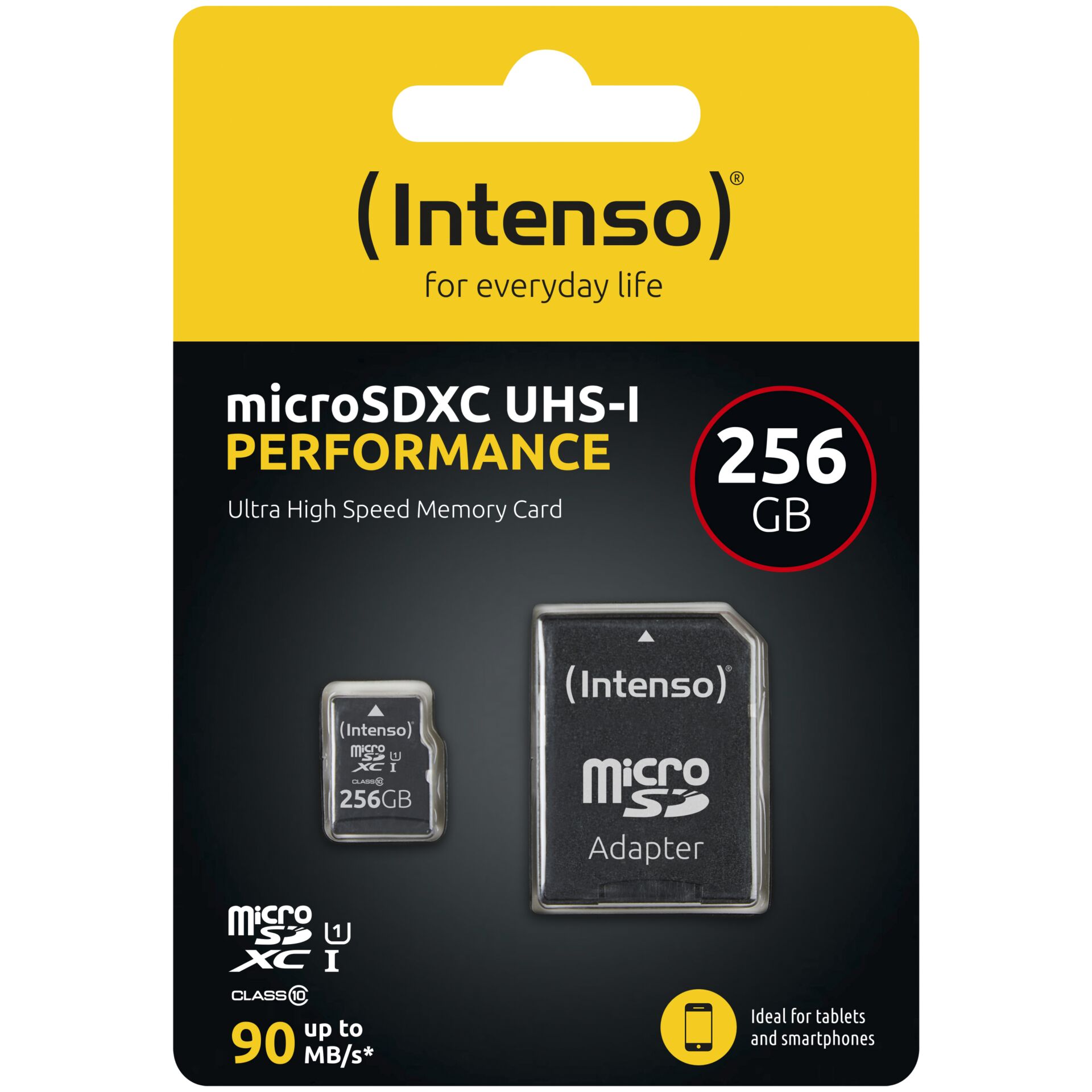 Intenso microSDXC          256GB Class 10 UHS-I U1 Performan
